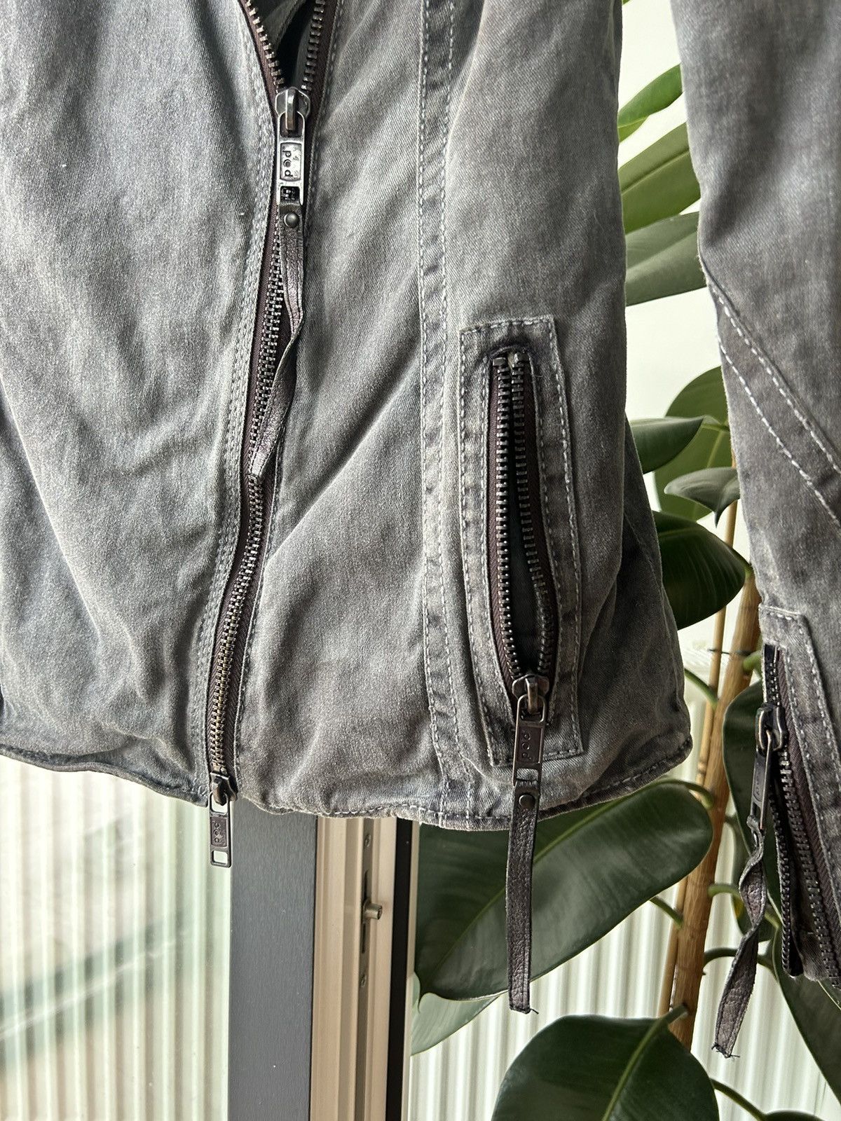Vintage Vintage Cropped Zip Jacket Size S / US 4 / IT 40 - 3 Thumbnail