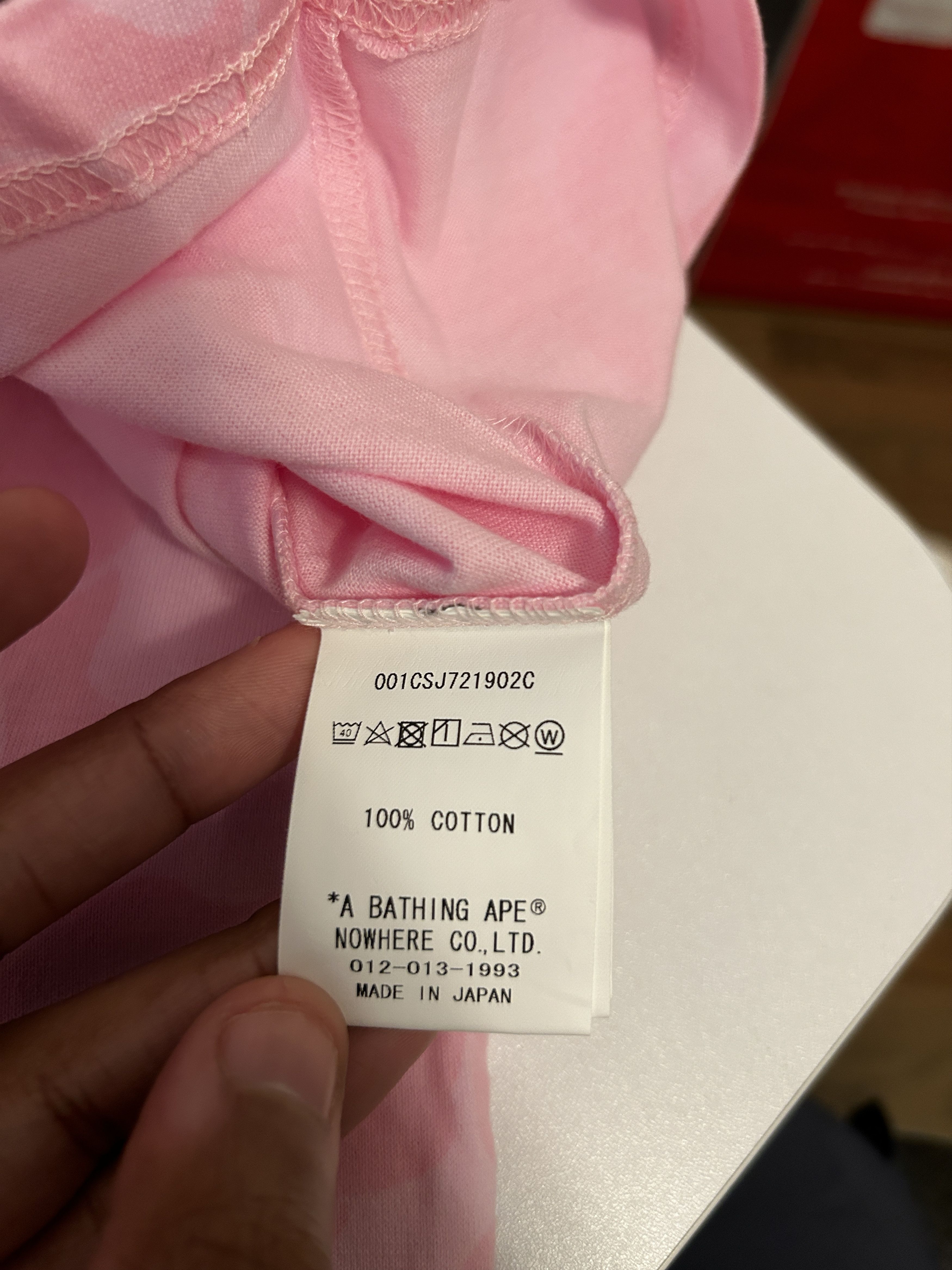 Bape BAPE x INTER MIAMI CF CAMO TEE Size US L / EU 52-54 / 3 - 7 Thumbnail