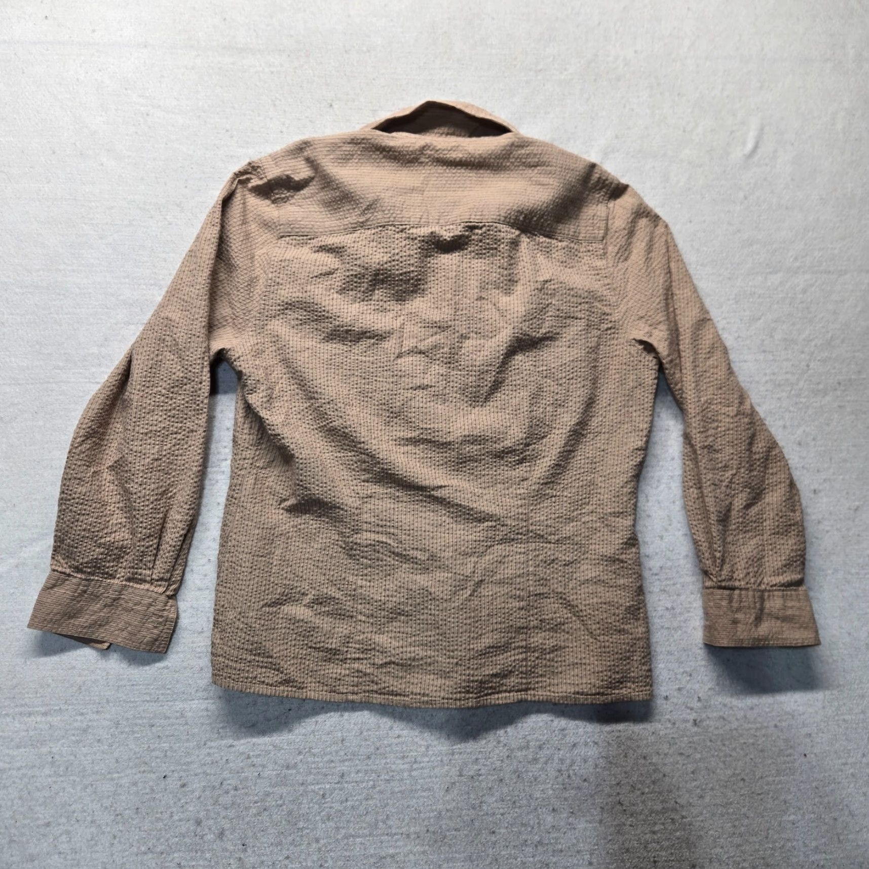 Vintage Woolrich Shirt Blouse Long Sleeve Collared Stretch Women M Brown - 90s/2000s? (No decade given) Mens Women? End with Womens Size M / US 6-8 / IT 42-44 - 7 Thumbnail