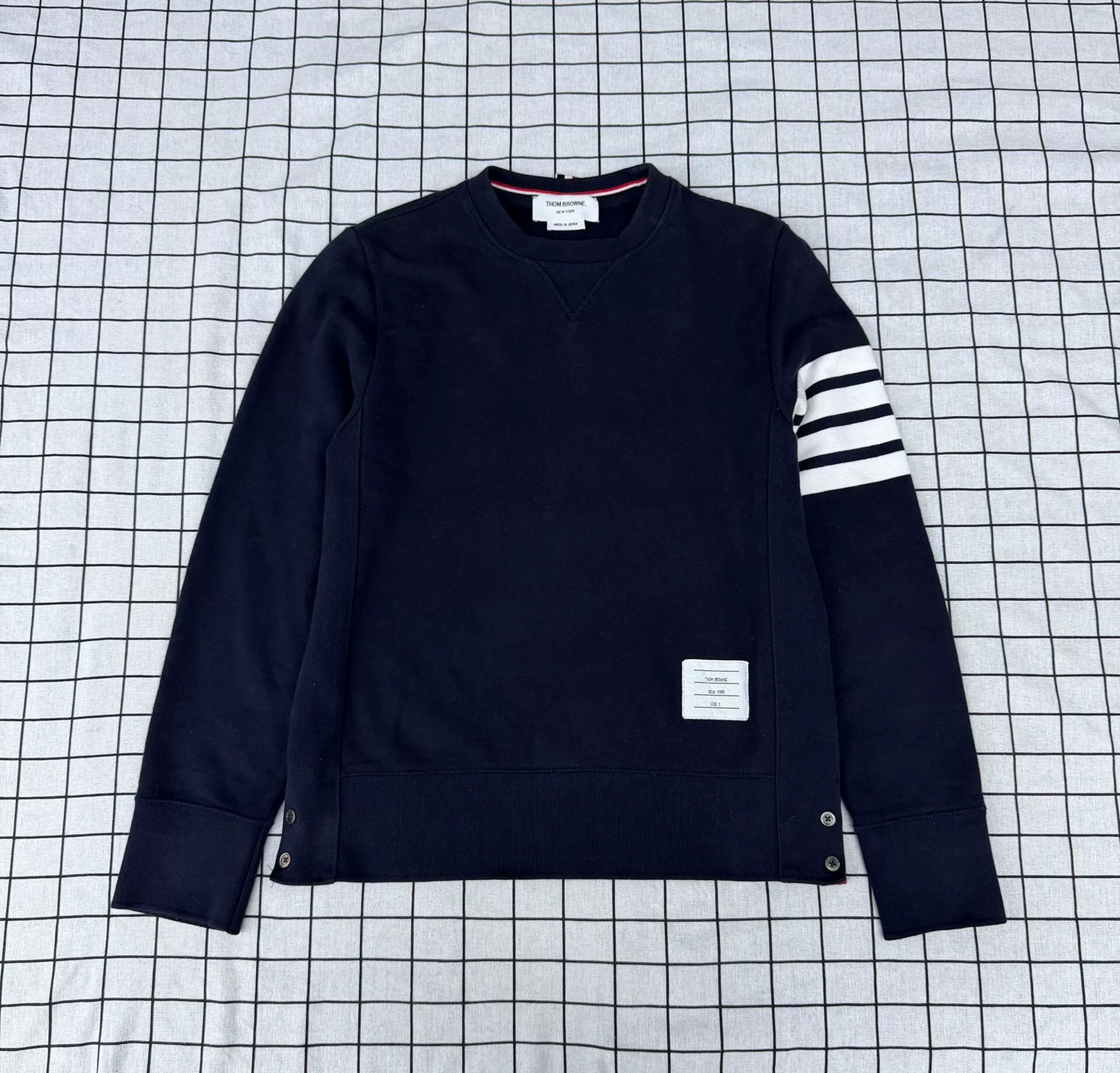 Thom Browne Thom Browne Striped Brown Hoodie xs Men Size US XS / EU 42 / 0 - 1 Thumbnail