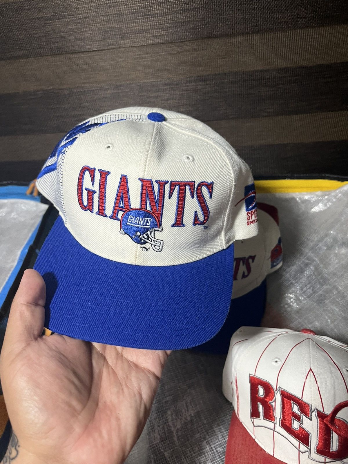Sports Specialties × Vintage Vintage shadow NY Giants sport specialties Size ONE SIZE - 12 Thumbnail