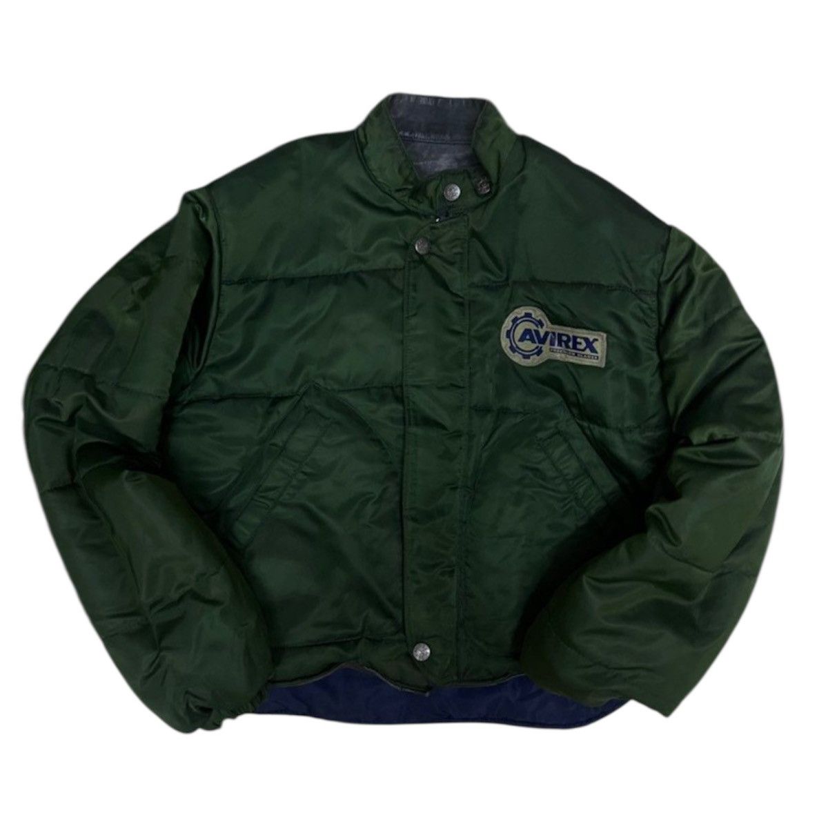 Avirex Vintage Avirex Reversible Leather Varsity Jacket Size US XXL / EU 58 / 5 - 6 Thumbnail