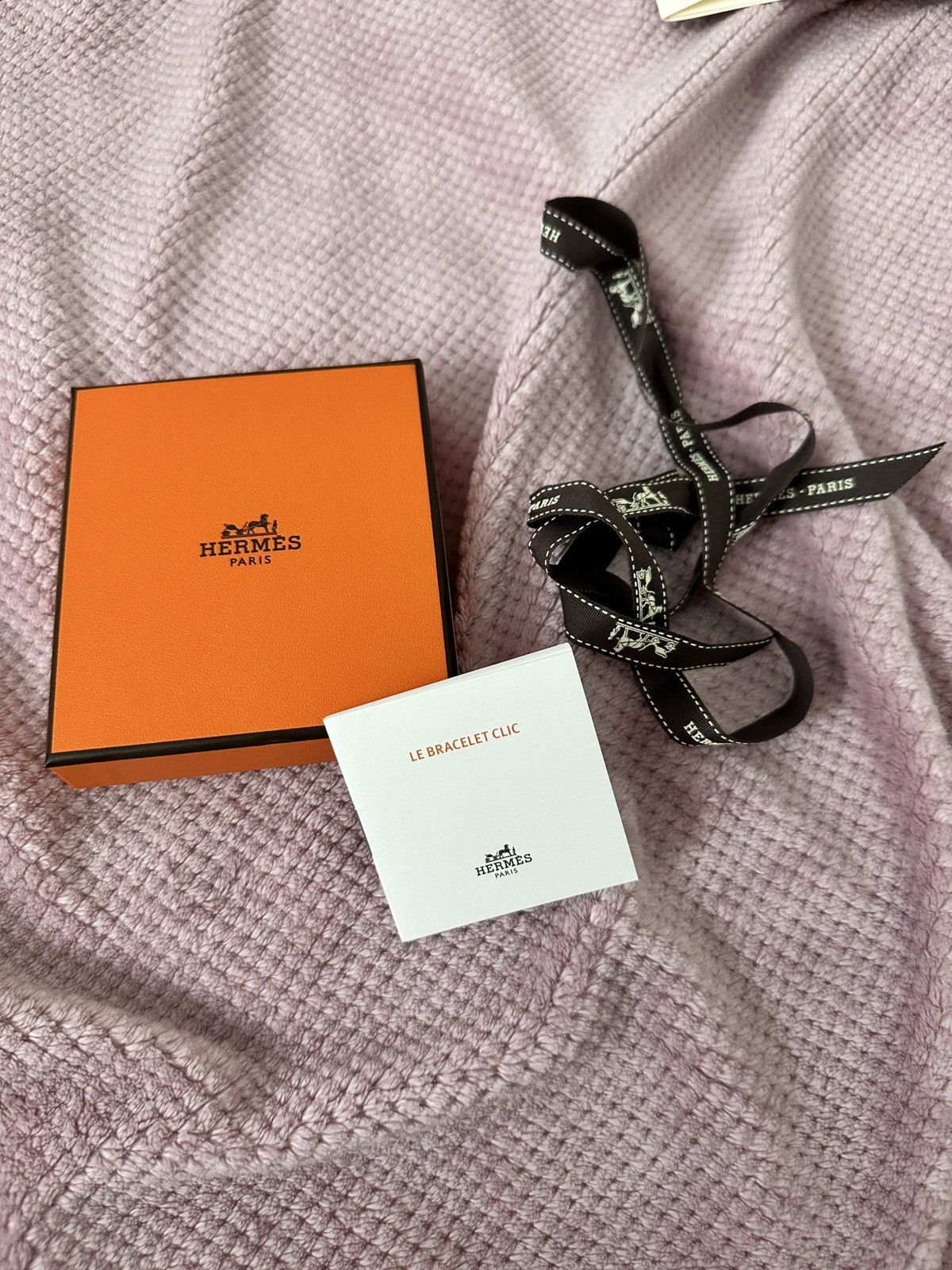 Hermes HERMES POP H ROSE GOLD ENAMEL NECKLACE Size ONE SIZE - 5 Thumbnail