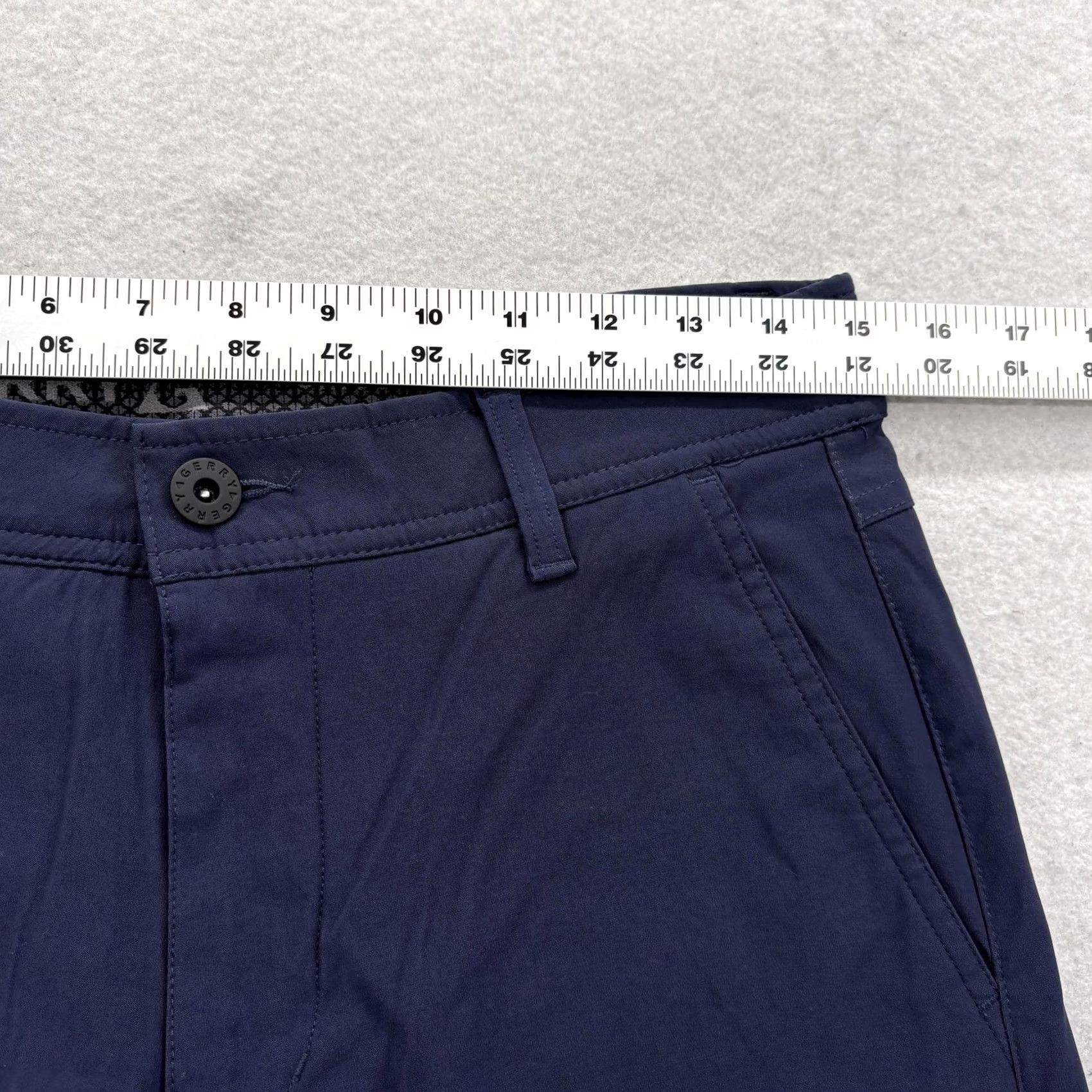 Vintage Gerry Pants Mens Blue 30x30 Regular Fit Stretch Winter Fleece Lined Chino Size US 30 / EU 46 - 6 Thumbnail