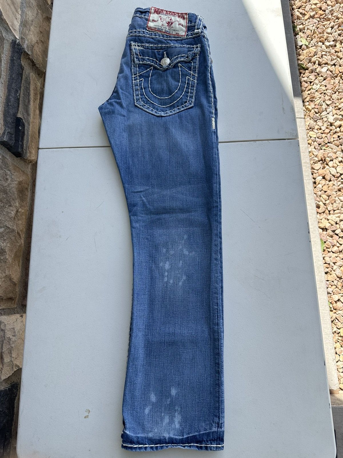 True Religion True Religion Ricky Super T jeans Size US 33 - 3 Thumbnail