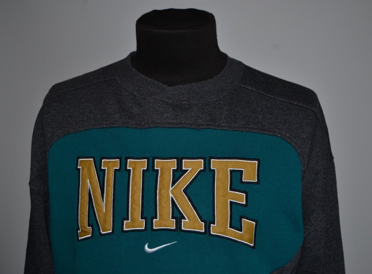 Vintage Nike Vintage Big Logo Sweatshirt Size L Size US L / EU 52-54 / 3 - 3 Thumbnail