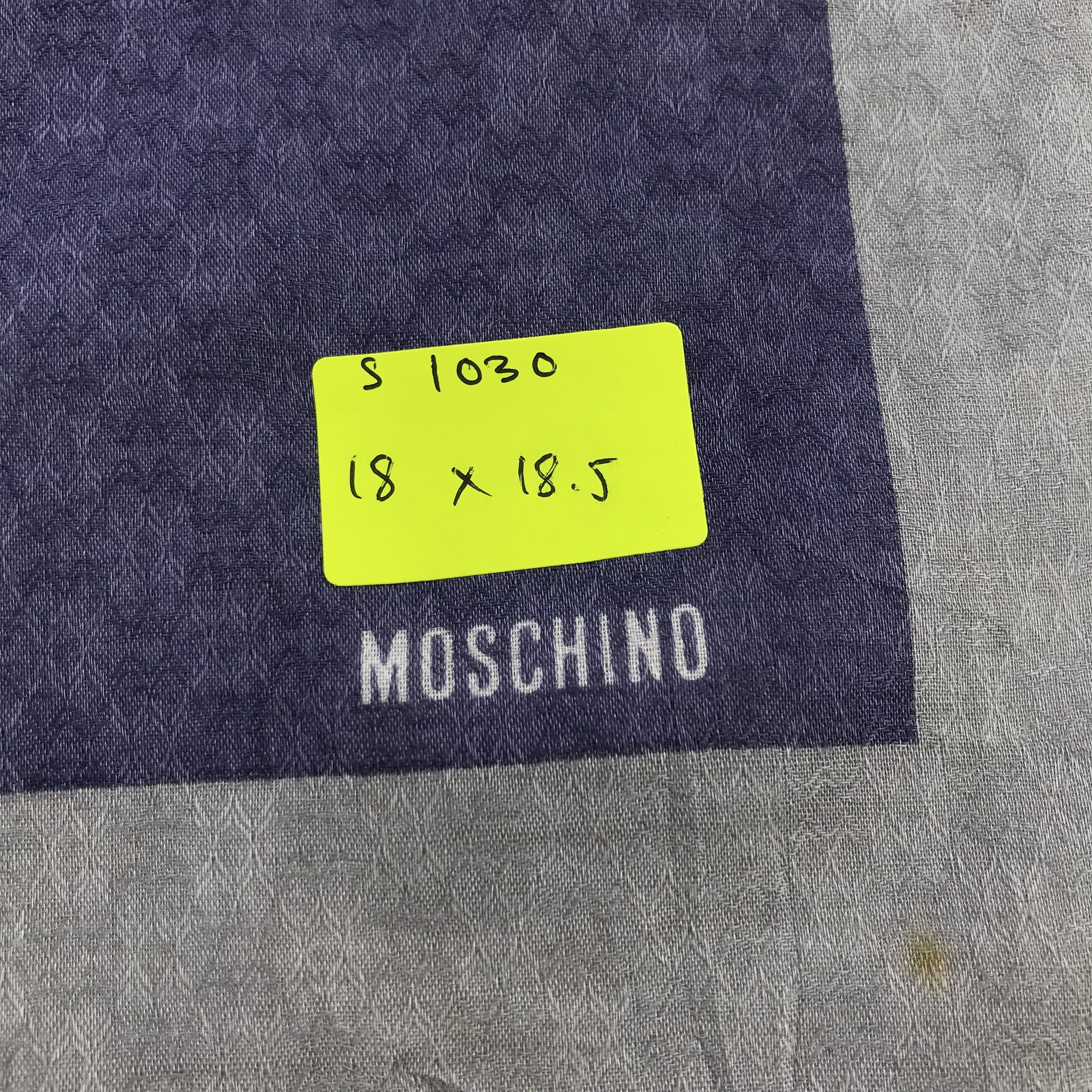 Vintage Vintage Moschino Bandana / Handkerchief / Neckerchief -S1030 Size ONE SIZE - 5 Thumbnail