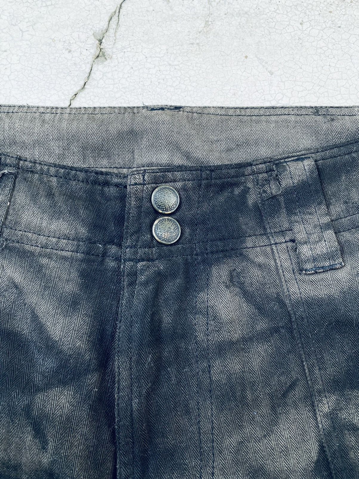 5351 POUR LES HOMMES Vintage 5351 Pour Les Hommes Flared Zipper Pants Size US 35 - 9 Thumbnail