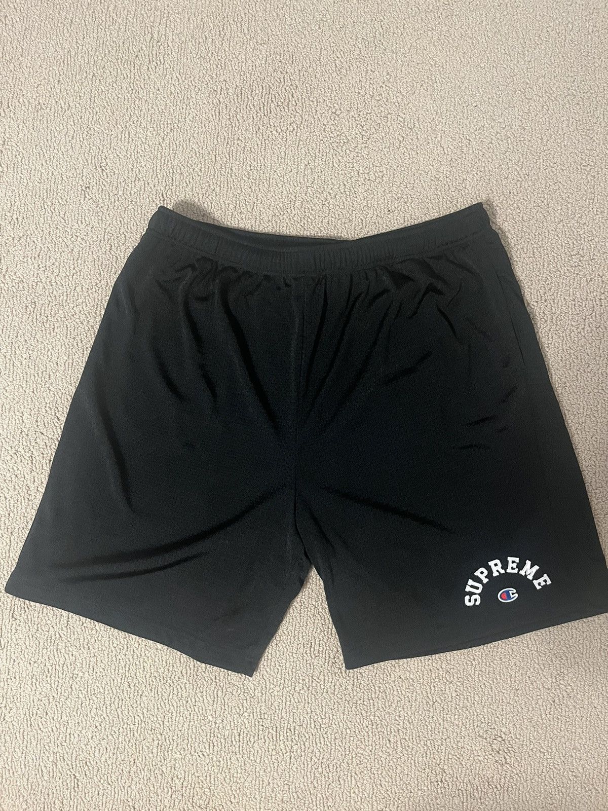 Supreme Champion メッシュショート　ブラック Supreme Champion Mesh Short Black Men's - SS24 - US
