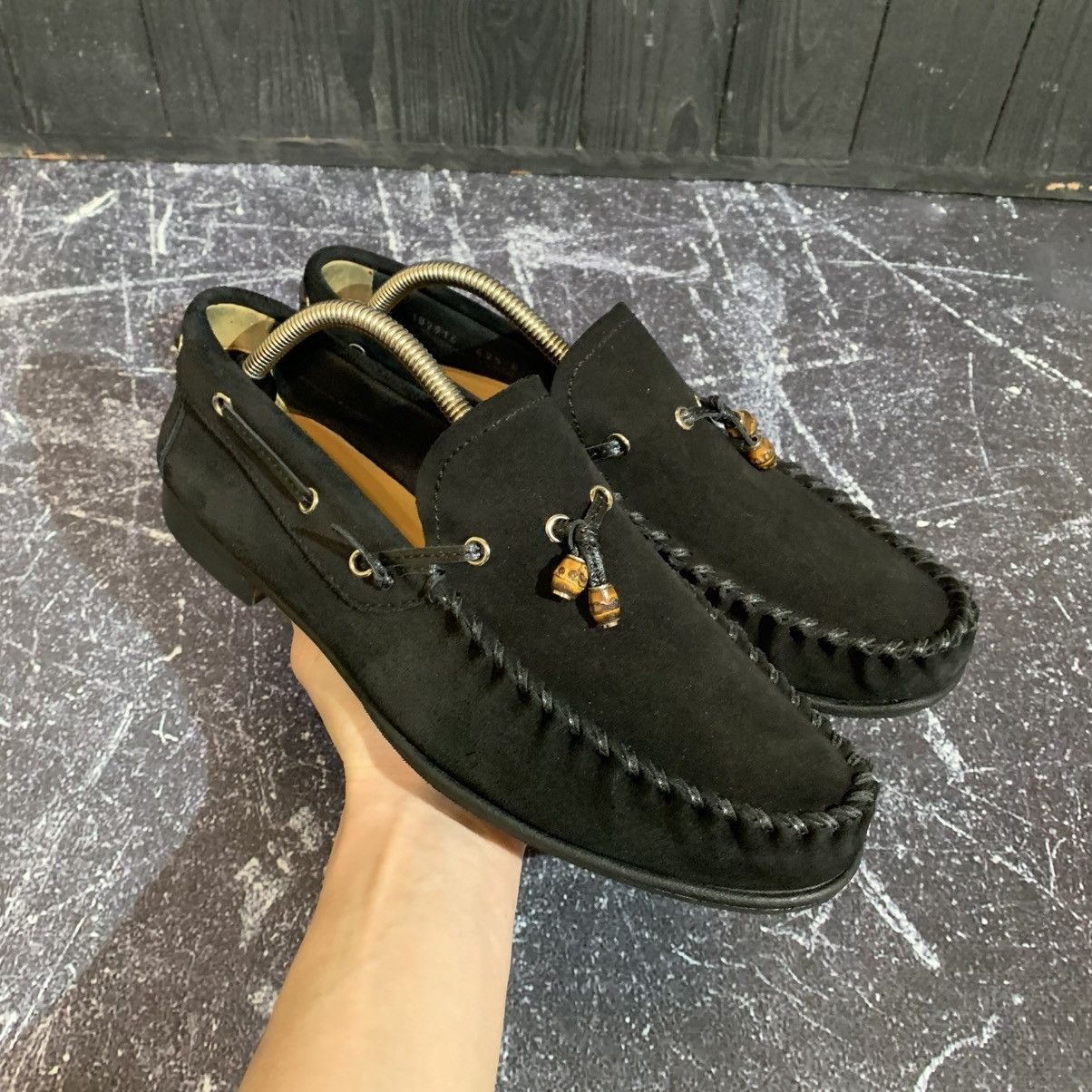 Gucci GUCCI Men’s Suede Loafer Size 42.5 EU 9 US Size US 9 / EU 42 - 2 Thumbnail