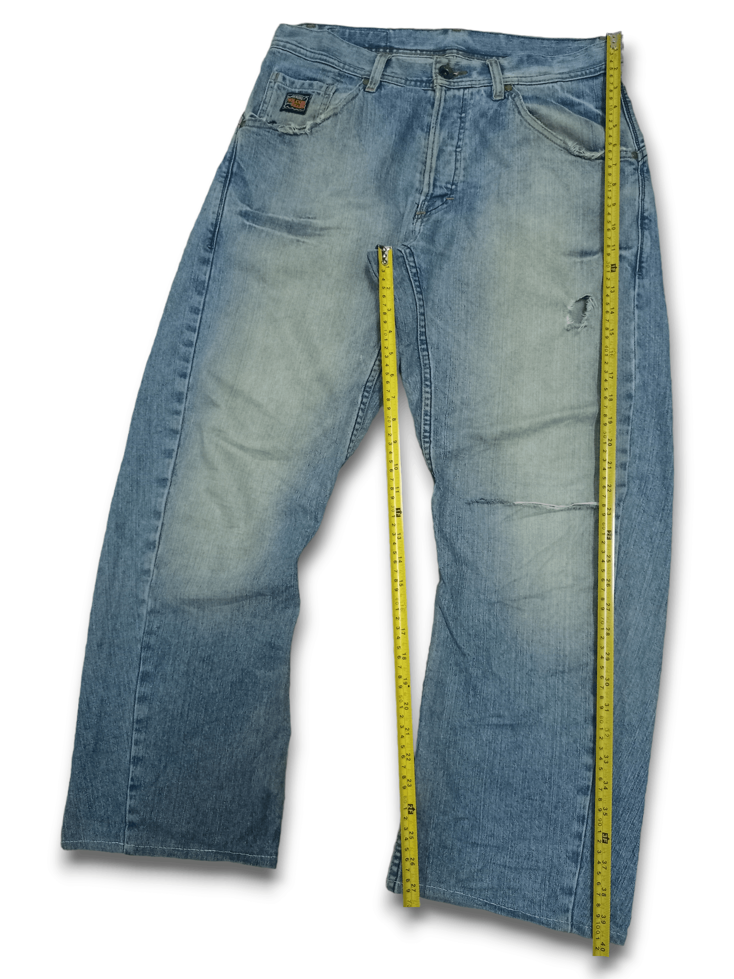 Volcom Vintage VLCM 06 Liberated Volcom Curved Baggy Jeans Size US 34 / EU 50 - 11 Thumbnail