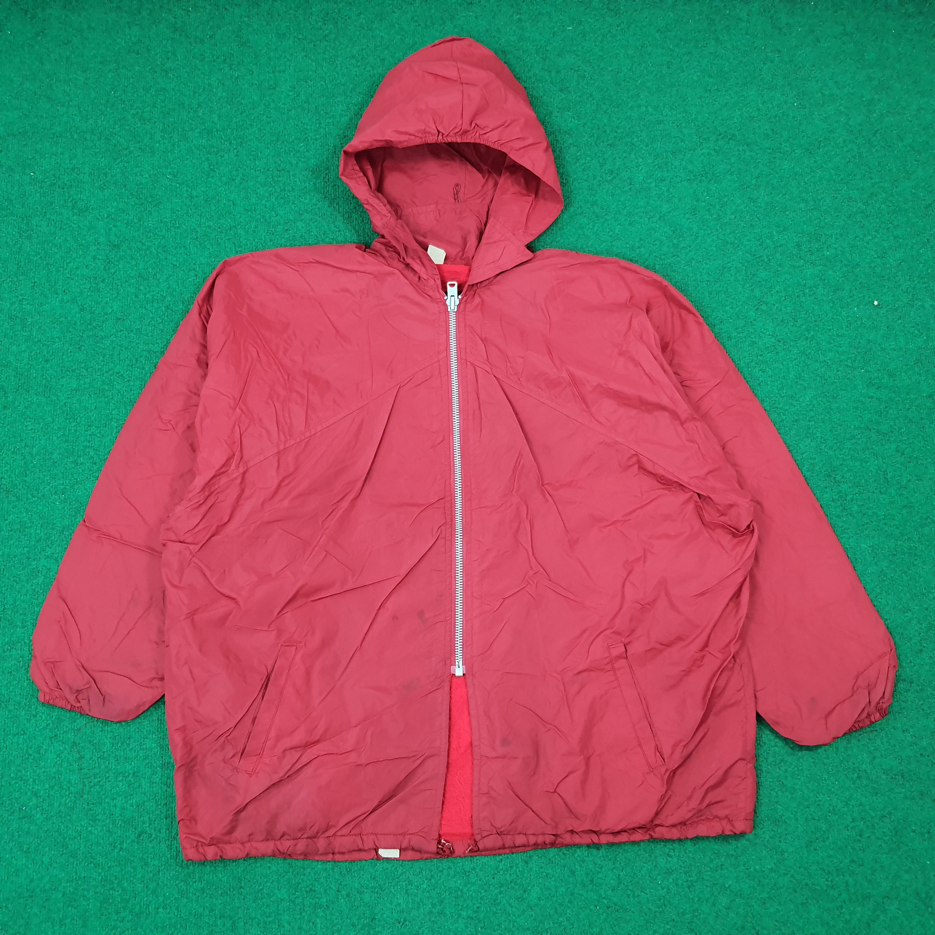 Champion Vintage 70s Champion Red Berkeley Bear Coach Jacket C274N9 Size US XXL / EU 58 / 5 - 3 Thumbnail
