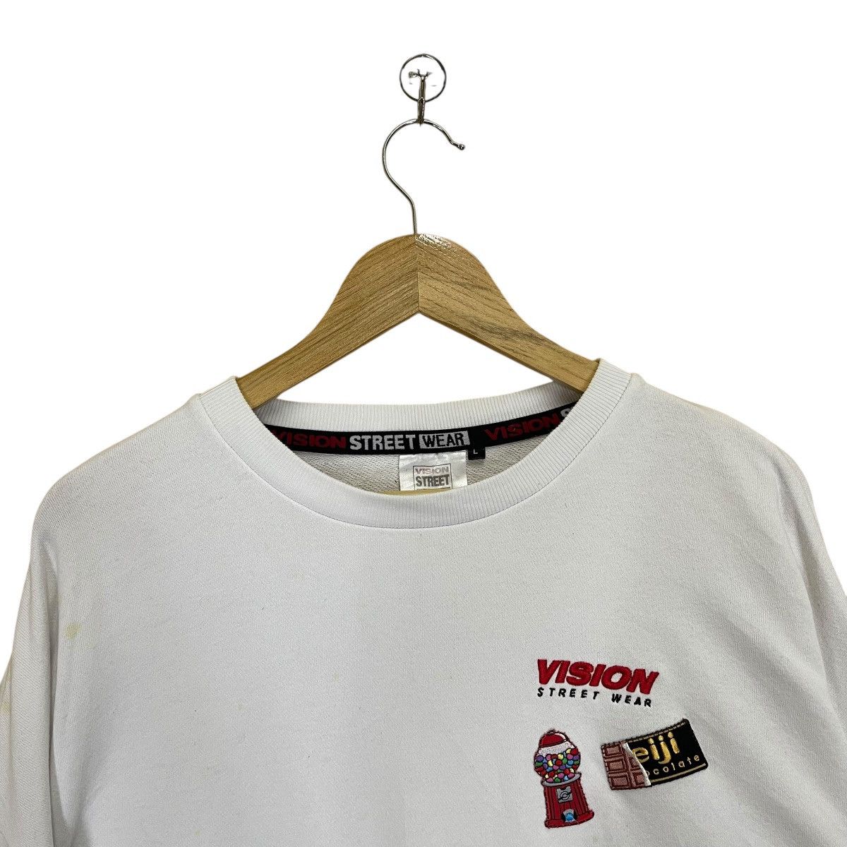 Vision Streetwear Vision Streetwear Crewneck Sweatshirt Baggy Size L Size US L / EU 52-54 / 3 - 4 Thumbnail