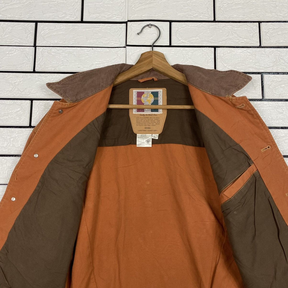 Japanese Brand 🔥CROPPED HUNTING JACKET DUCK CANVAS MACHOPE ISSEY MIYAKE Size US L / EU 52-54 / 3 - 14 Thumbnail