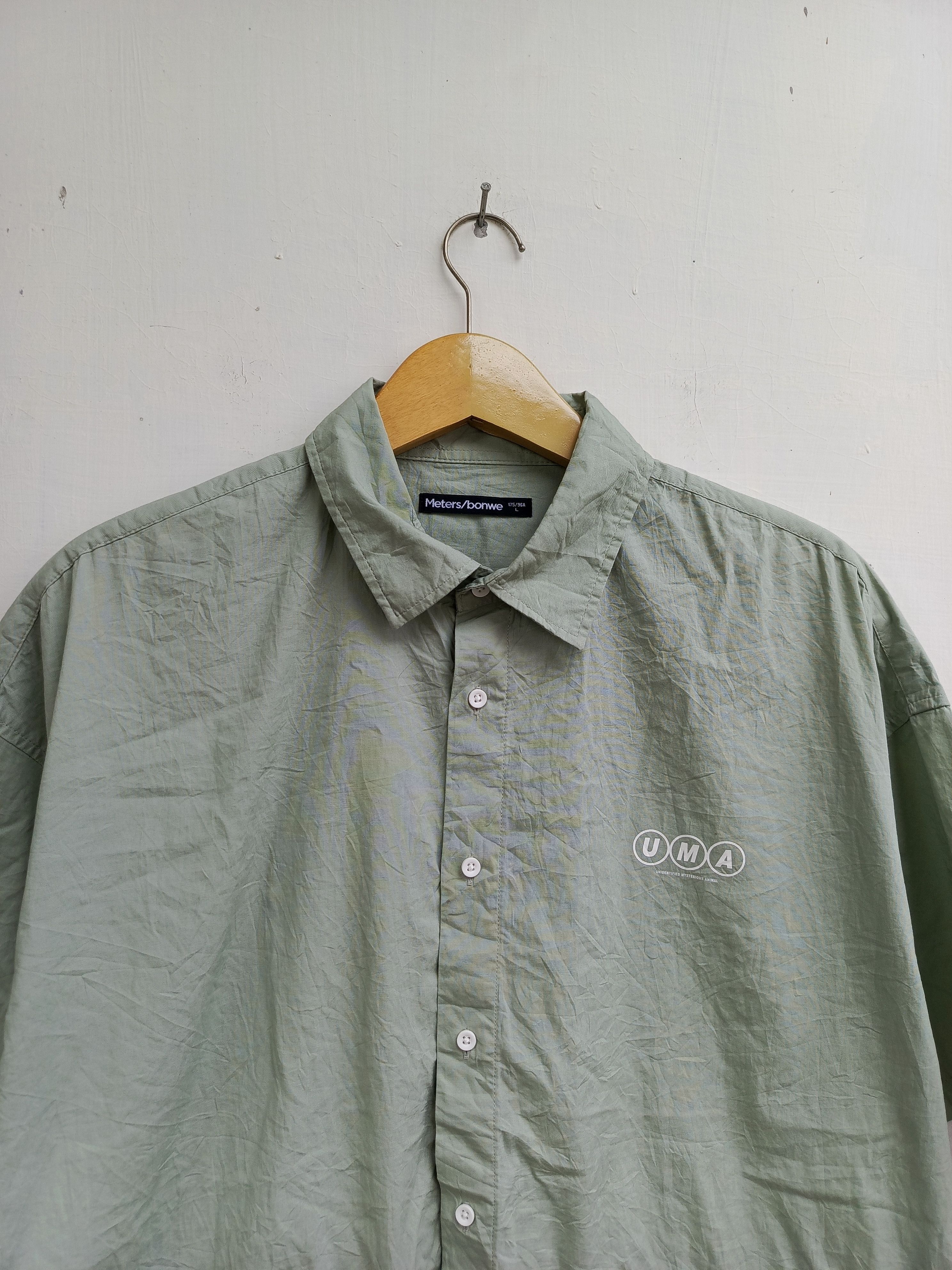 Japanese Brand Meters/bonwe UMA big pocket shirt button up Size US L / EU 52-54 / 3 - 2 Thumbnail