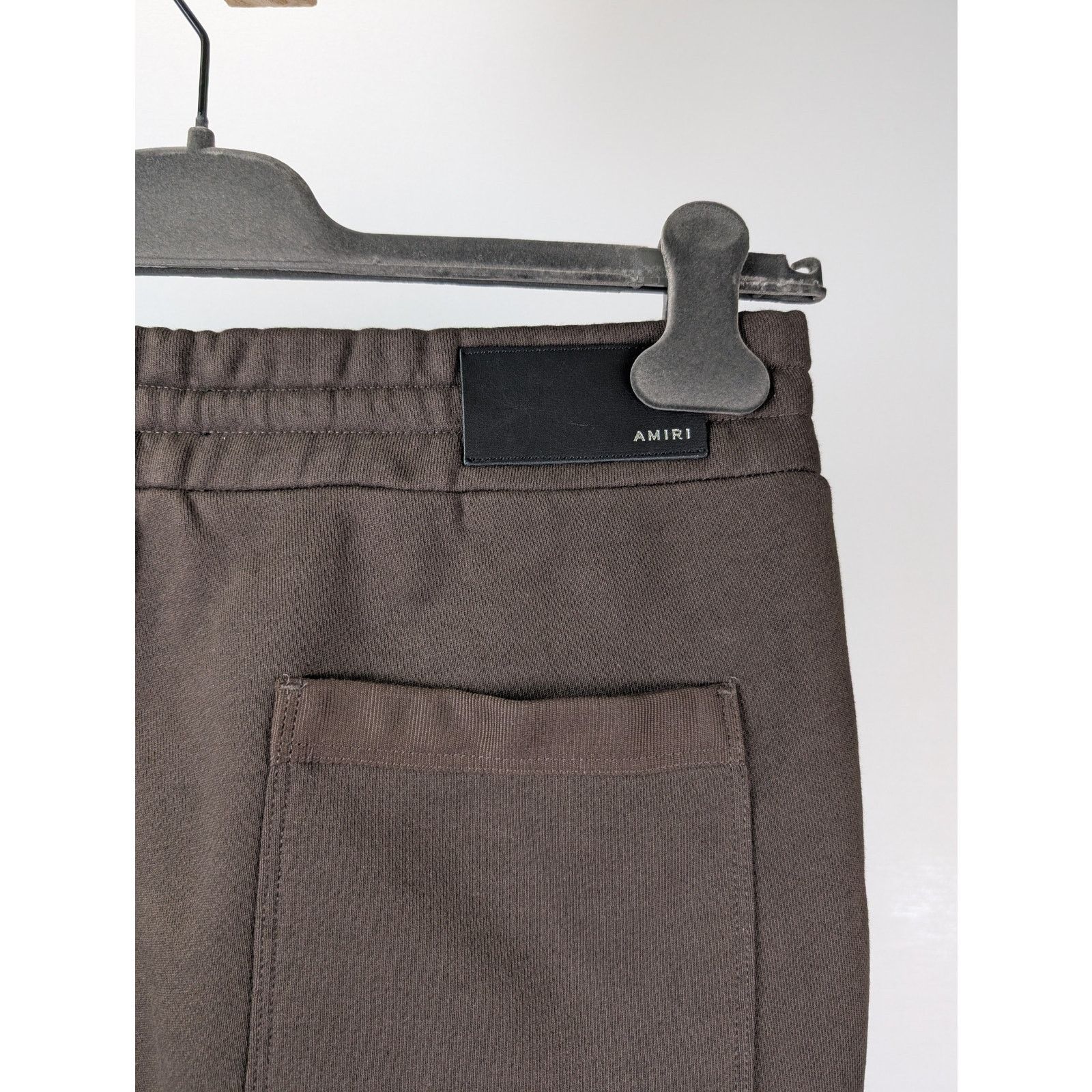 Amiri o1rshd1 " PUFF " Logo Sweatpant in Brown Size US 32 / EU 48 - 11 Thumbnail