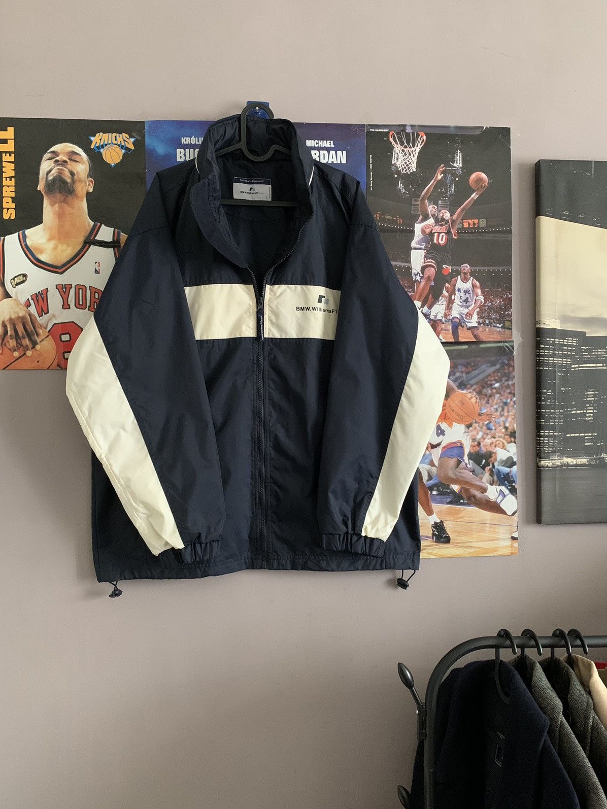 BMW × Vintage 2002 Vintage BMW Williams F1 Team Light Jacket Size US L / EU 52-54 / 3 - 1 Thumbnail