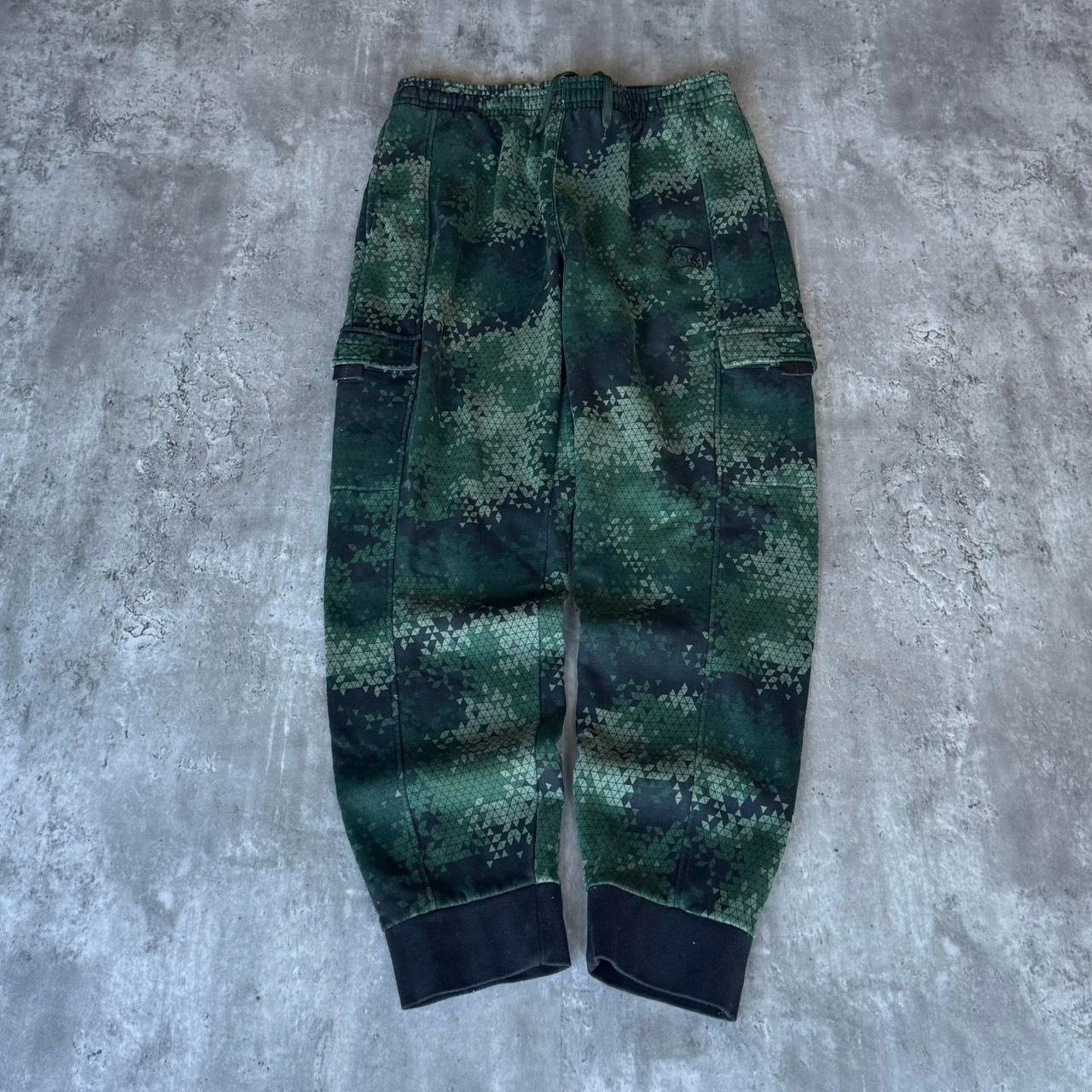 Japanese Brand × Vintage Vintage Y2K AND1 Cargo Baggy Grunge Opium Jogger Sweatpants Size US 32 / EU 48 - 1 Thumbnail