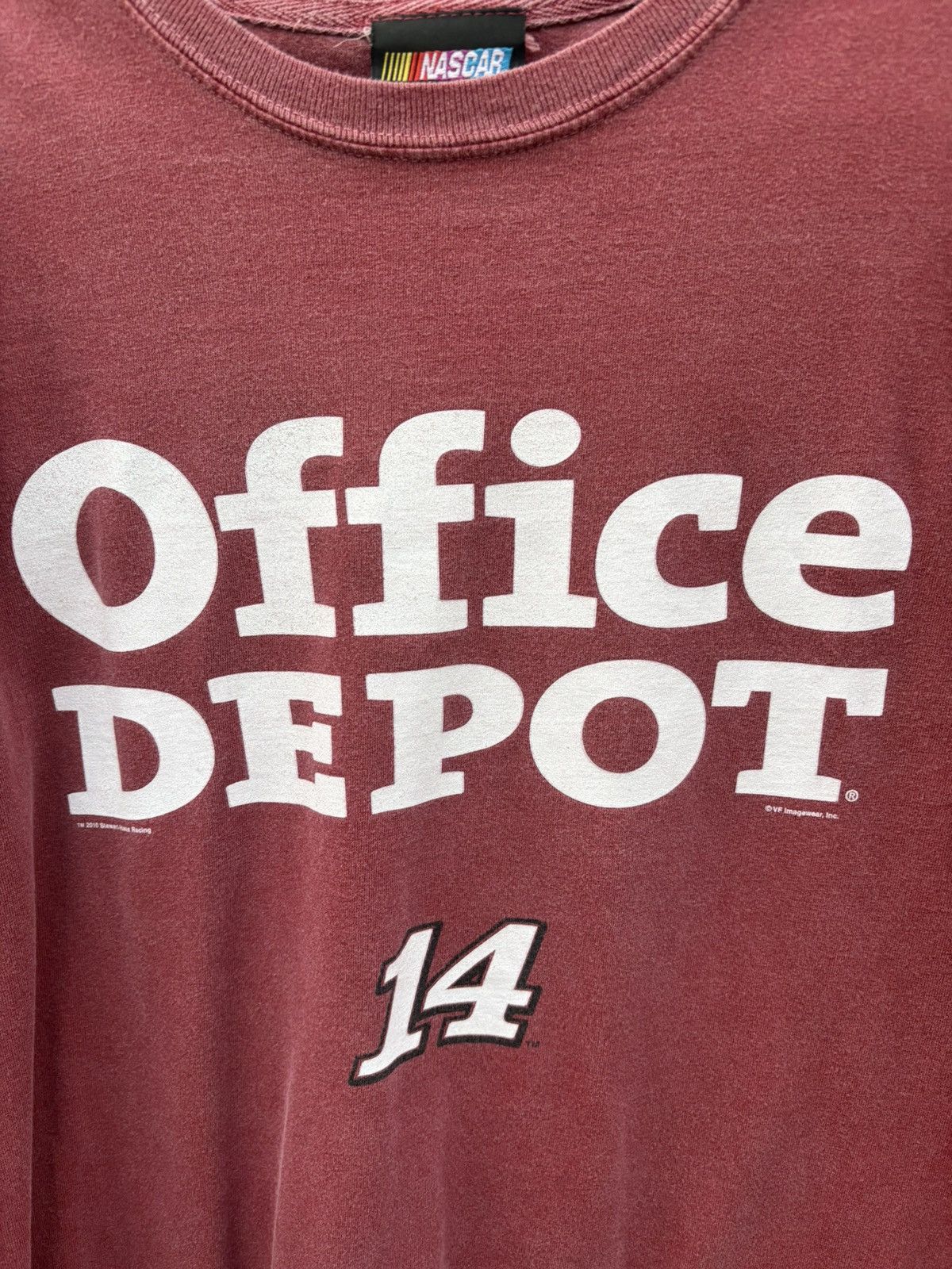 NASCAR NASCAR Tony Stewart 14 T-shirt Vintage Streetwear Hype Size US XL / EU 56 / 4 - 2 Thumbnail