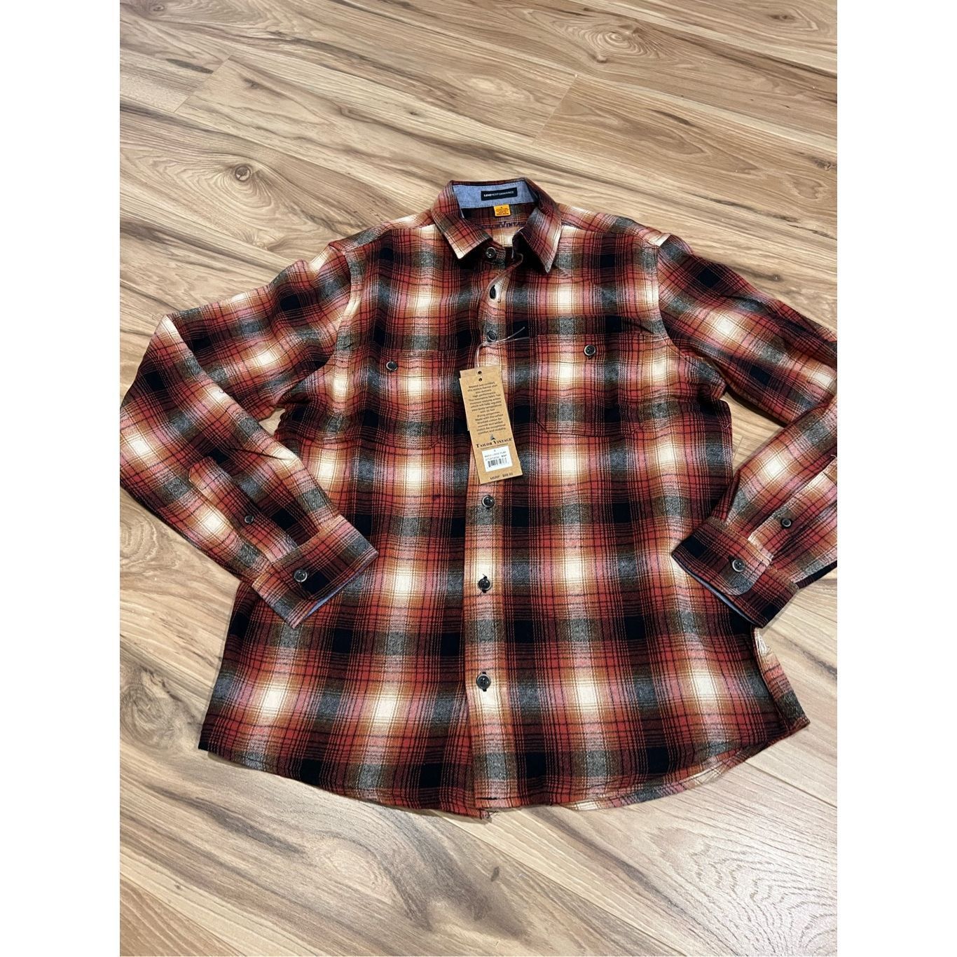 Other Tailor Vintage NWT Maple Lodge Plaid Long Sleeve Men’s Butto Size US S / EU 44-46 / 1 - 5 Thumbnail