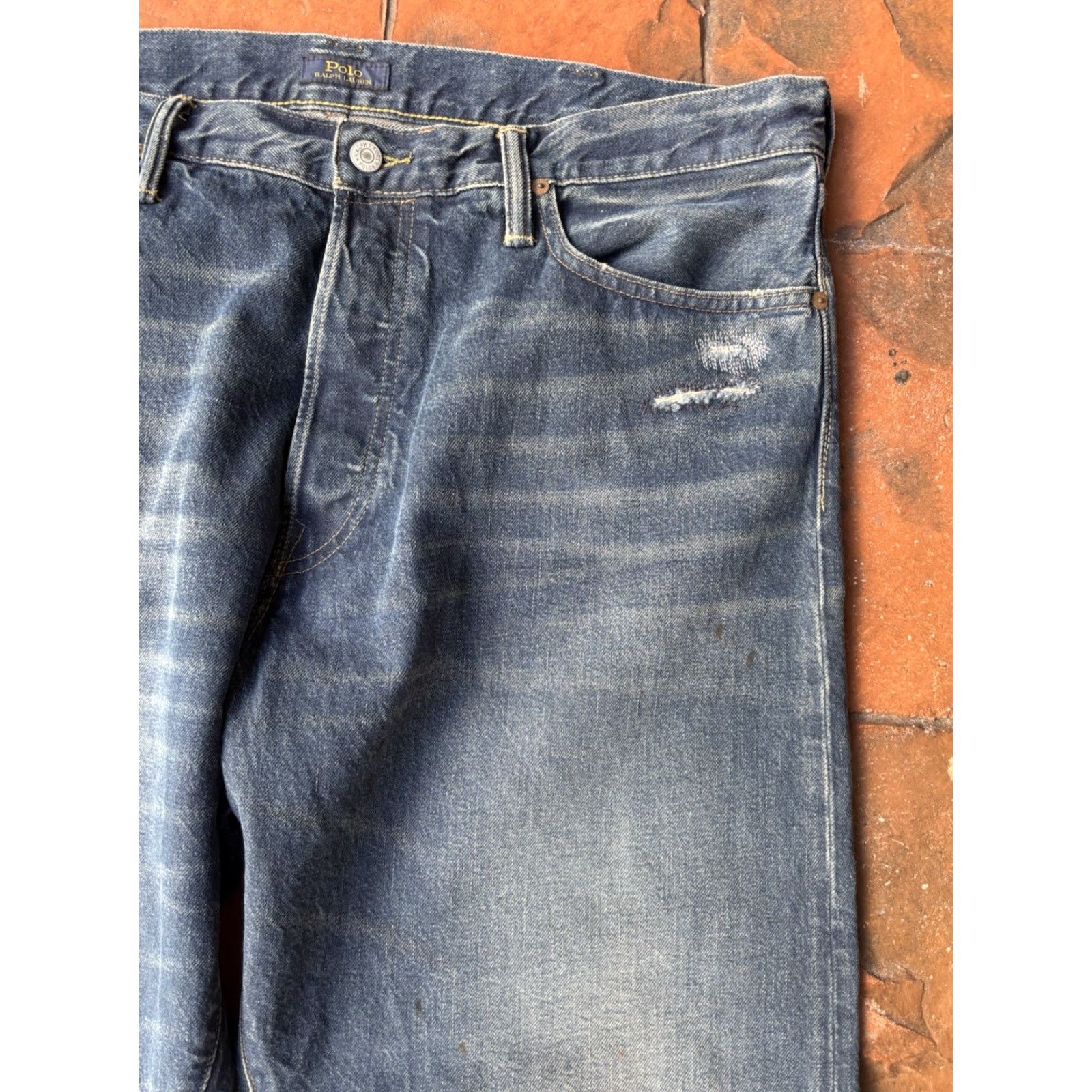 Polo Ralph Lauren VINTAGE Polo Ralph Lauren Classic Fit 1967 Jeans Mens 38x32 Blue Denim 5-Pocket Size US M / EU 48-50 / 2 - 6 Thumbnail
