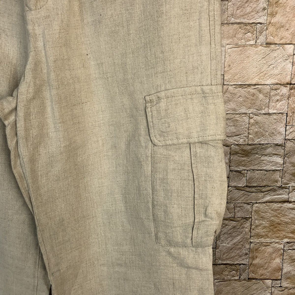 Japanese Brand Japanese Brand White Cargo Multipocket Pants #A735 Size 26" / US 2 / IT 38 - 11 Thumbnail