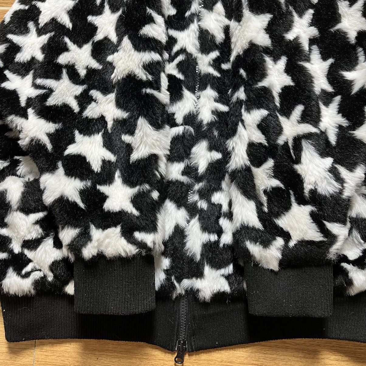 20471120 Archive Hyoma 20471120 Stars Faux Far Bat Wing Zip Up Jacket Size US S / EU 44-46 / 1 - 19 Thumbnail
