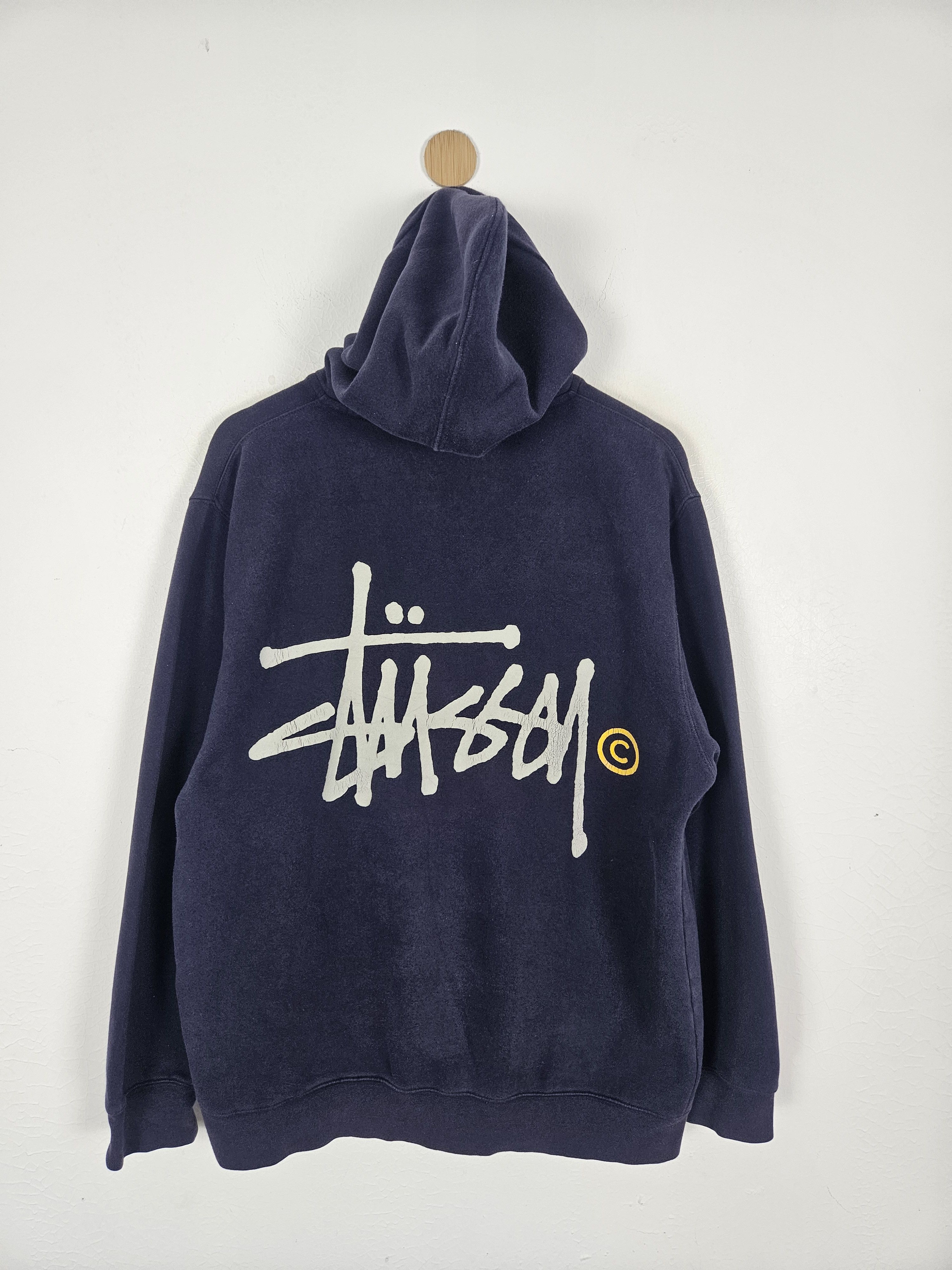 Stussy Vintage Stussy Signature Spellout Hoodie Sweater Size US M / EU 48-50 / 2 - 1 Thumbnail