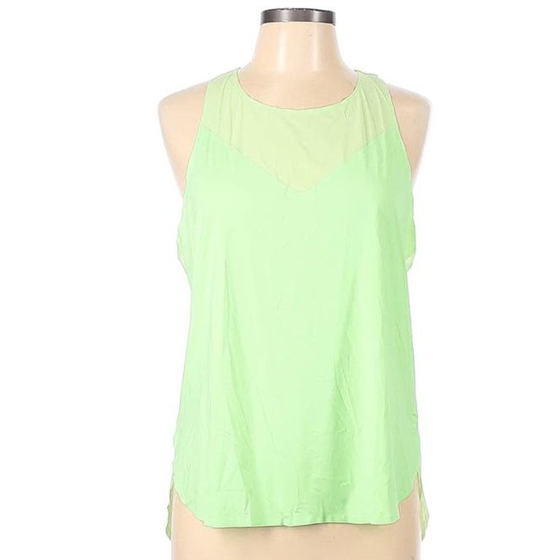 Athleta Athleta Speedwork Tank Sonic Mint Green Athleisure Top S Size S / US 4 / IT 40 - 1 Thumbnail