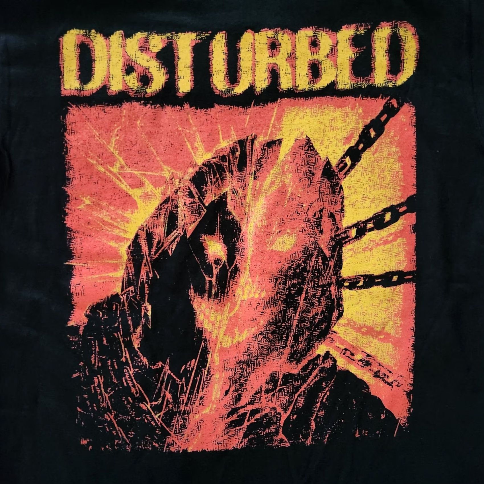 Doublet Disturbed T Shirt Tee European Tour 2023 Split Face Black Rock Metal Double Side Mens M Size US M / EU 48-50 / 2 - 2 Thumbnail