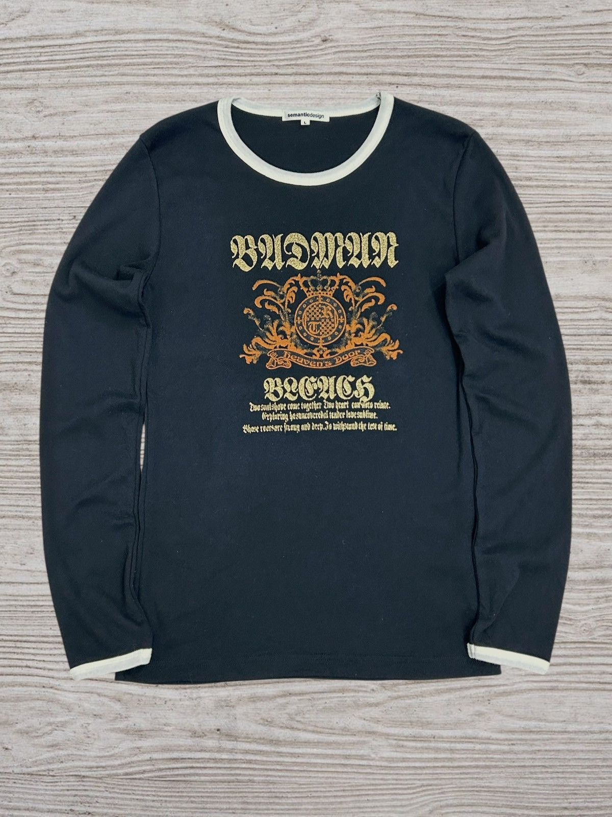 Designer × Japanese Brand Semantic Design Japan Brand Art Heaven Door Religion Ringer Size US S / EU 44-46 / 1 - 1 Thumbnail