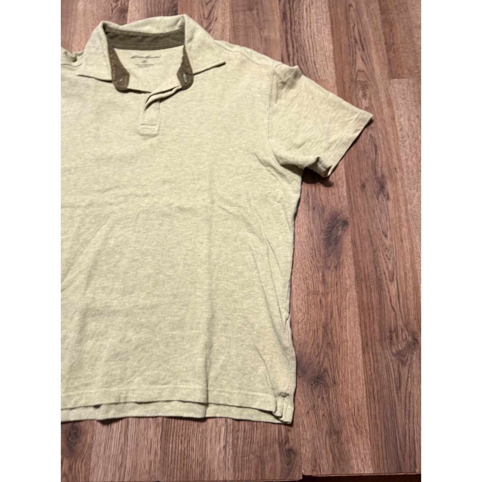 Eddie Bauer Eddie Bauer Shirt Polo Short Sleeve Men's Size M Green Casual Regular Modern 90s? Size US M / EU 48-50 / 2 - 4 Thumbnail