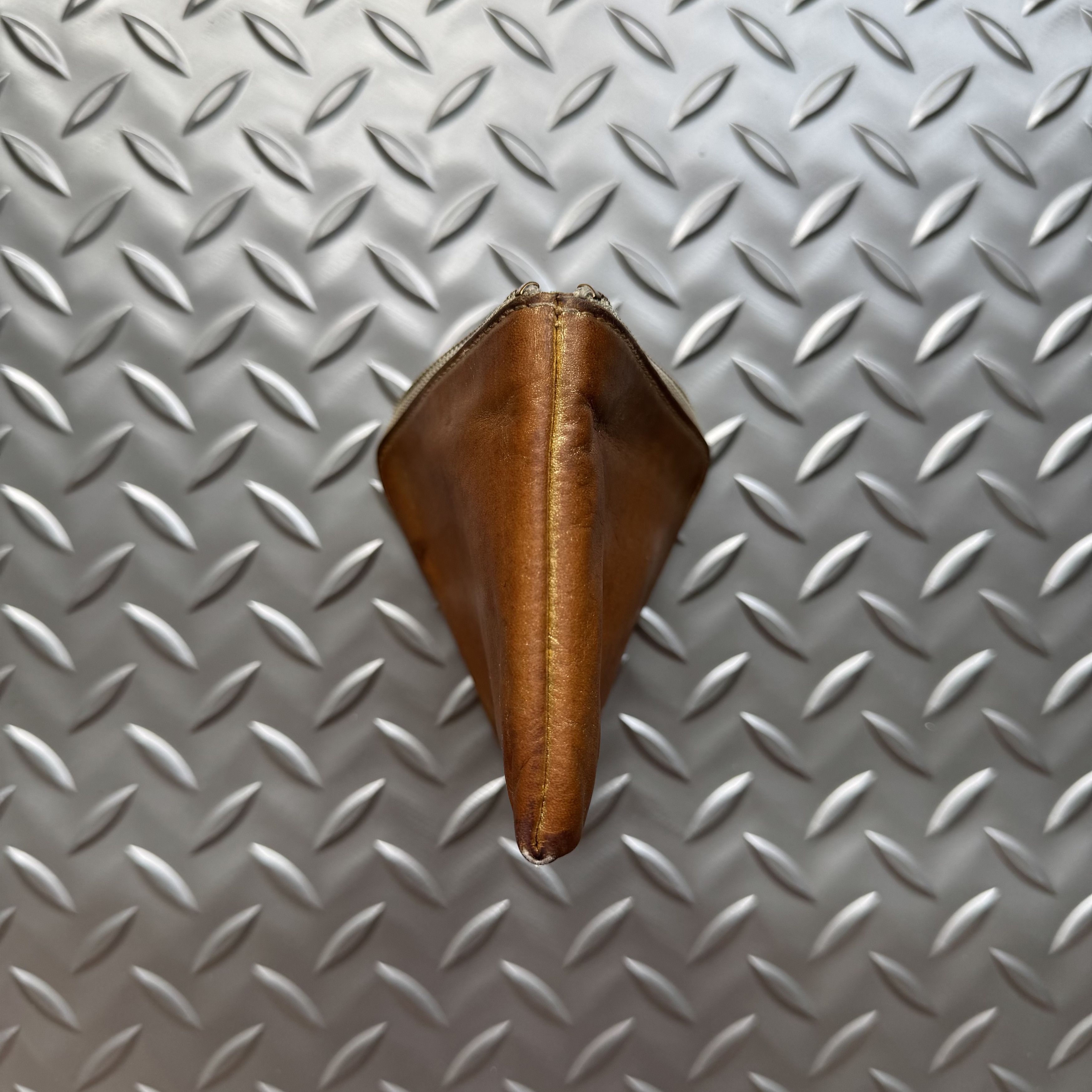 Comme des Garcons Comme des Garçons Wallet Leather Patina Pouch Size ONE SIZE - 4 Thumbnail