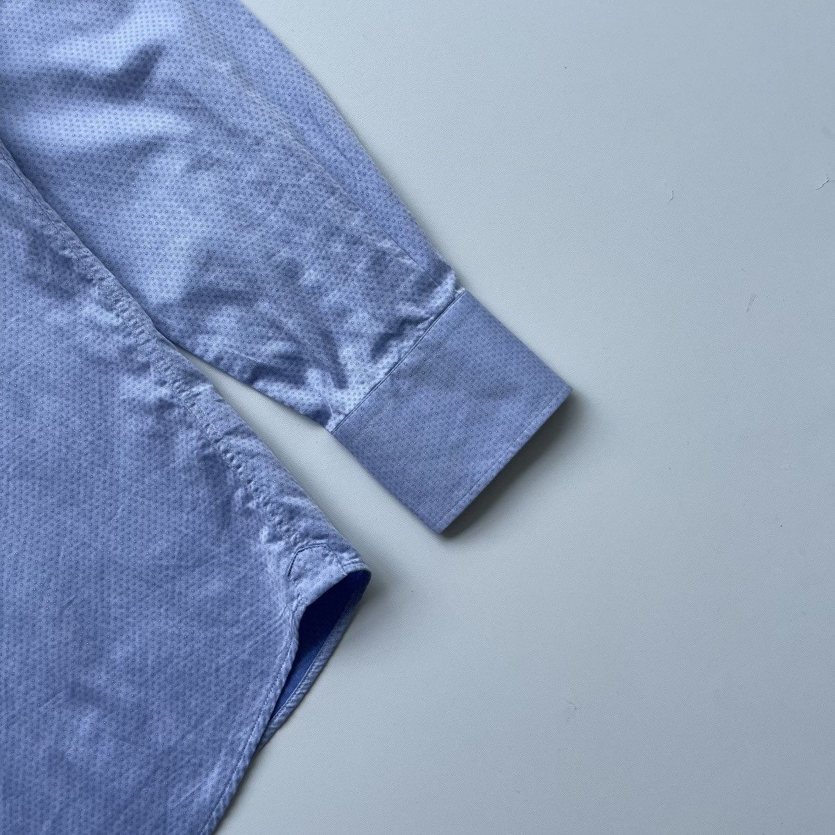 Brunello Cucinelli Brunello Cucinelli Slim Fit Cotton Button Ups Classic Shirt Size US XL / EU 56 / 4 - 4 Thumbnail
