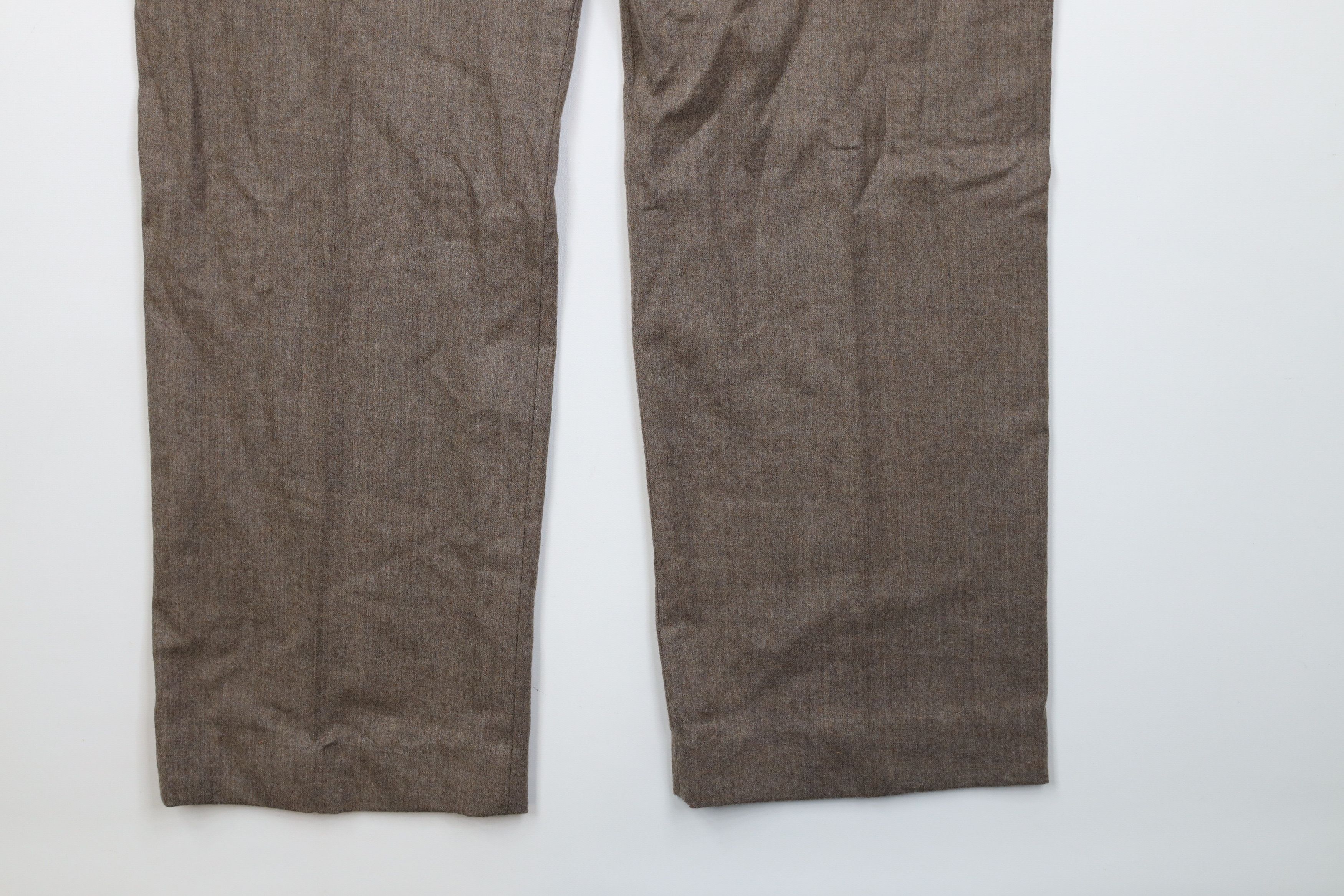 Vintage Vintage 70s Streetwear Knit Flared Wide Leg Chino Pants USA Size US 36 / EU 52 - 13 Thumbnail