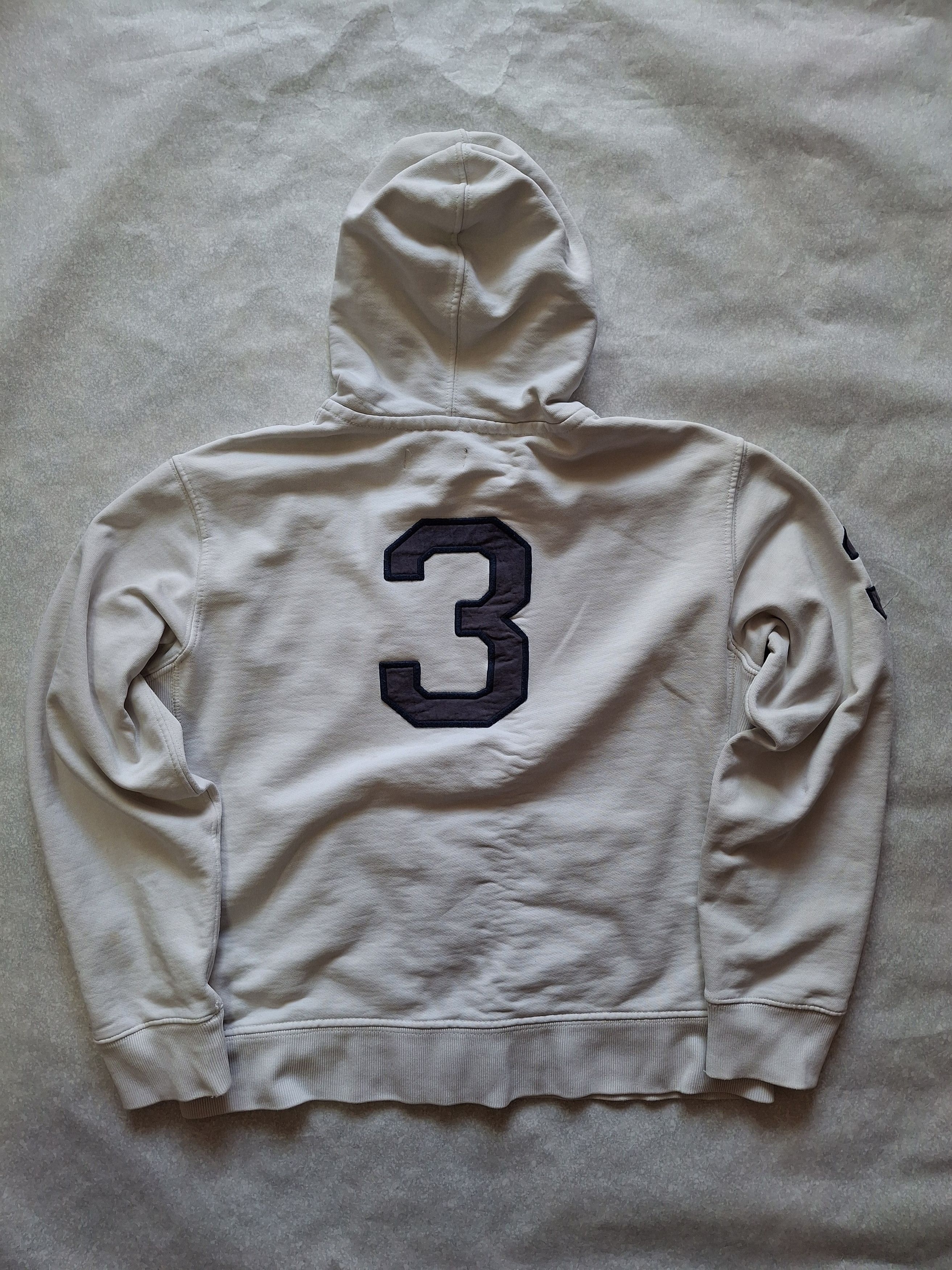 Polo Ralph Lauren × Vintage Polo Ralph Lauren Vintage White Zip Hoodie Size (L) Size US L / EU 52-54 / 3 - 8 Thumbnail