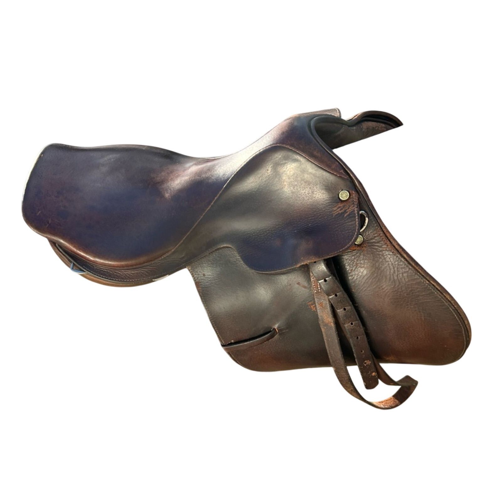 Other 16.5" Crosby Olympic Works English Hunter/Jumper Saddle 90’s Size ONE SIZE - 2 Thumbnail