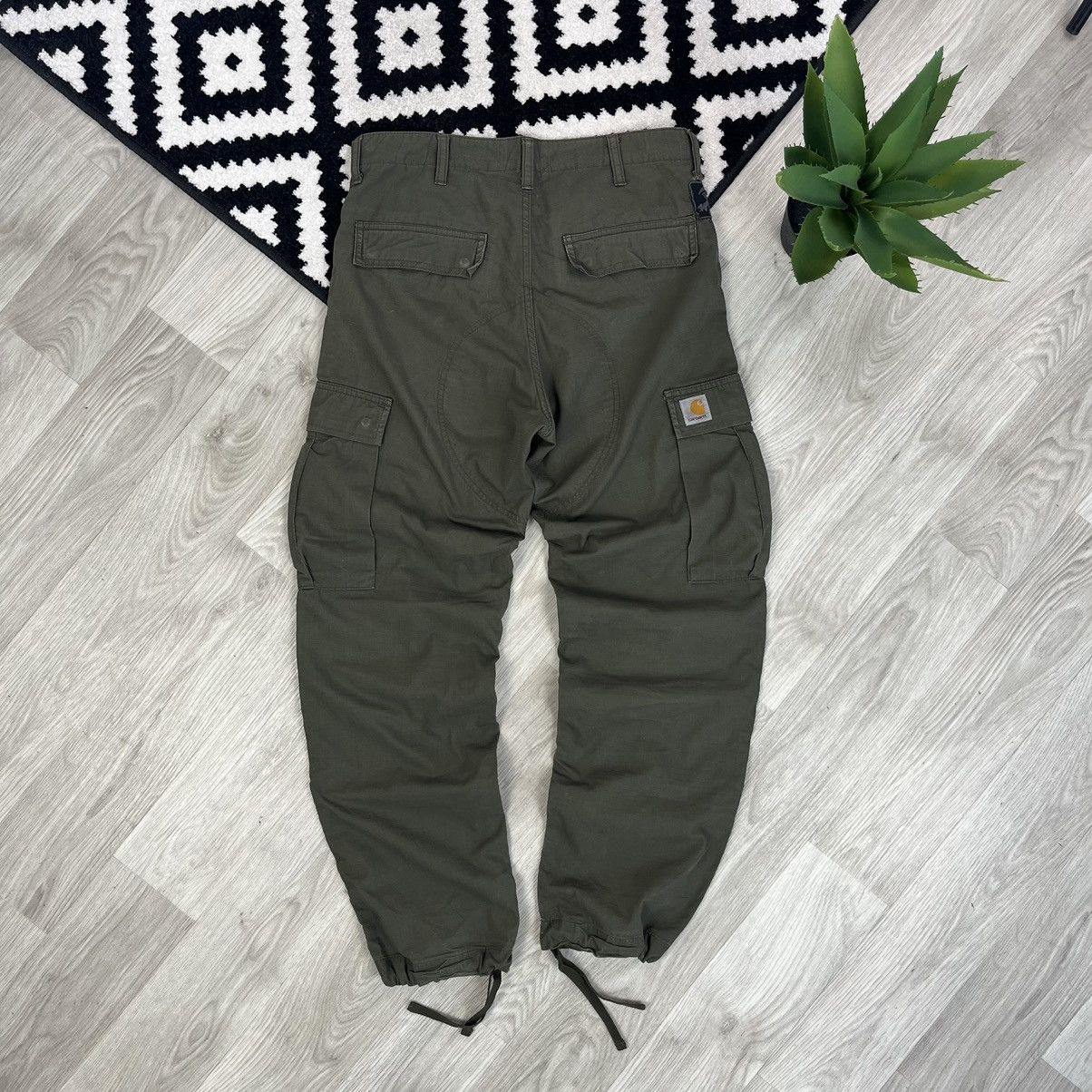 Carhartt VINTAGE CARHARTT REGULAR CARGO KHAKI PANTS 29x30 Size US 29 - 1 Thumbnail
