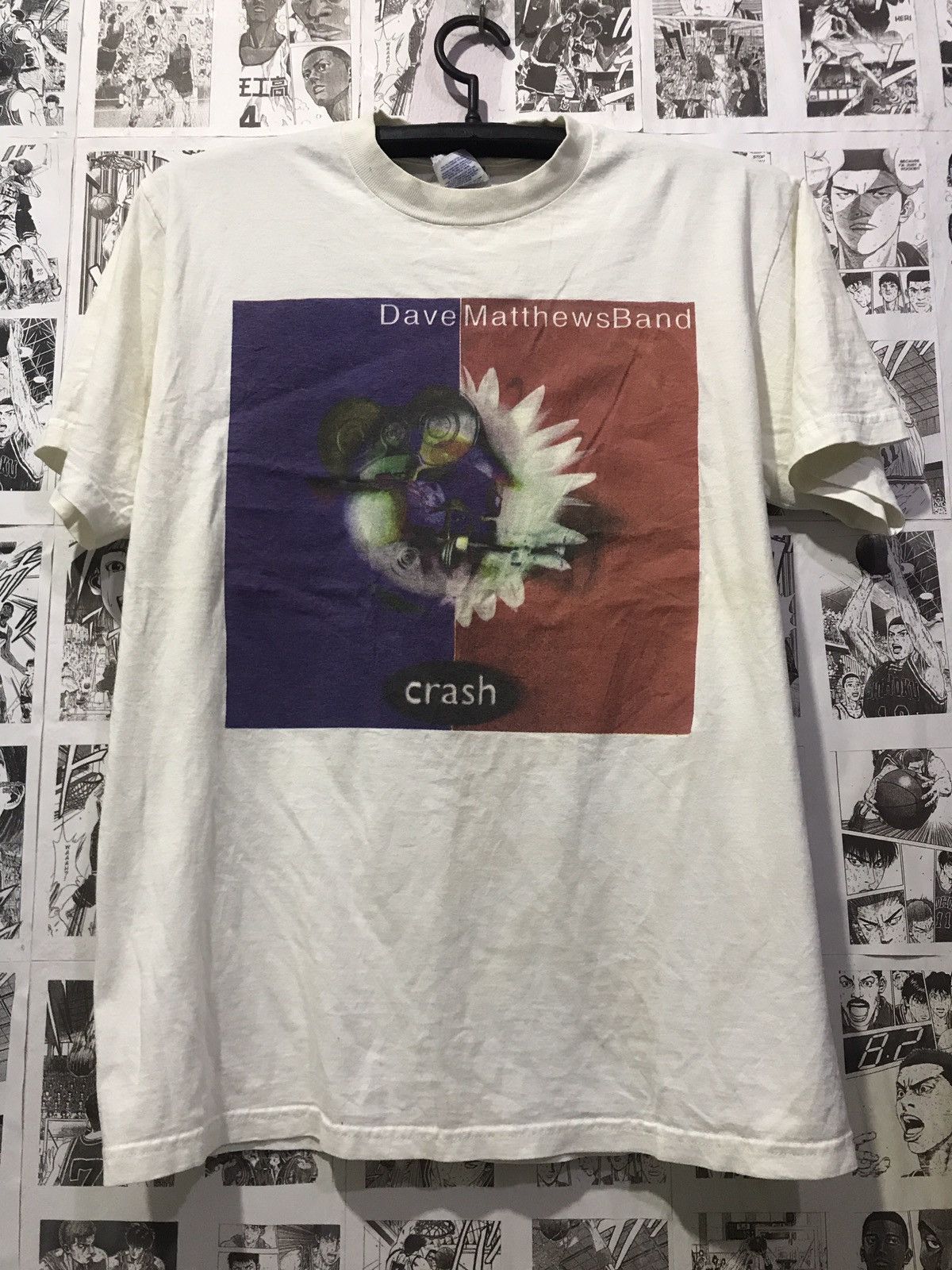 Band Tees × Japanese Brand × Vintage Dave Matthews Band 1996 Crash Tour Concert T-Shirt Unisex Size US L / EU 52-54 / 3 - 1 Thumbnail