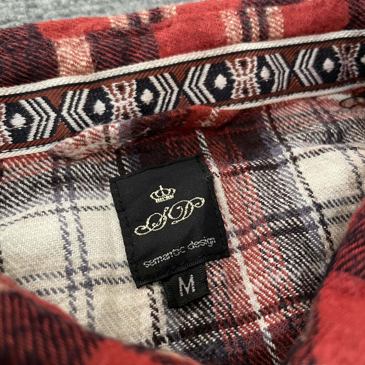 semanticdesign Semantic Design Patchwork Plaid Flannel Western Shirt Size US M / EU 48-50 / 2 - 4 Thumbnail
