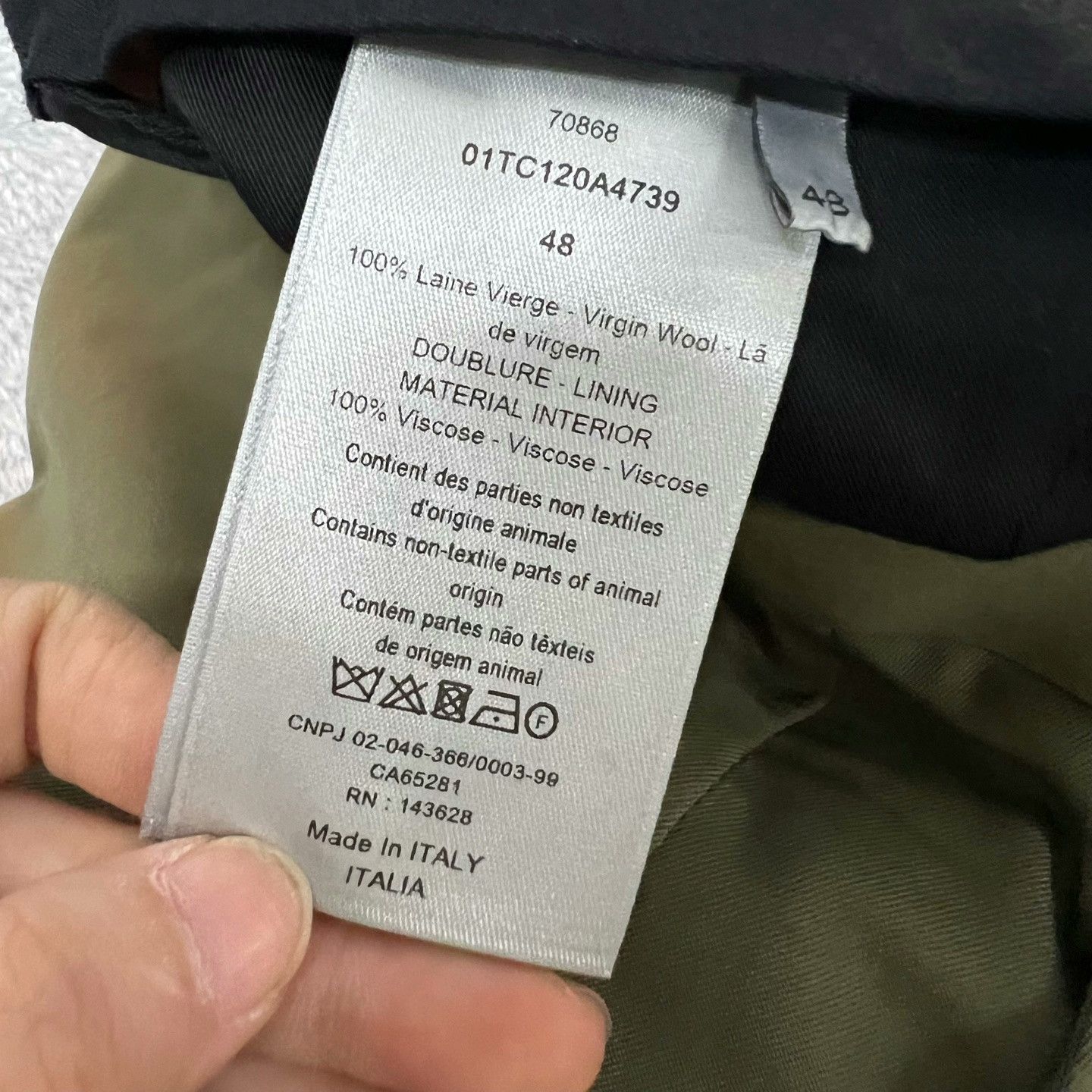 Dior Dior Military Green Casual Trousers Size US 32 / EU 48 - 4 Thumbnail