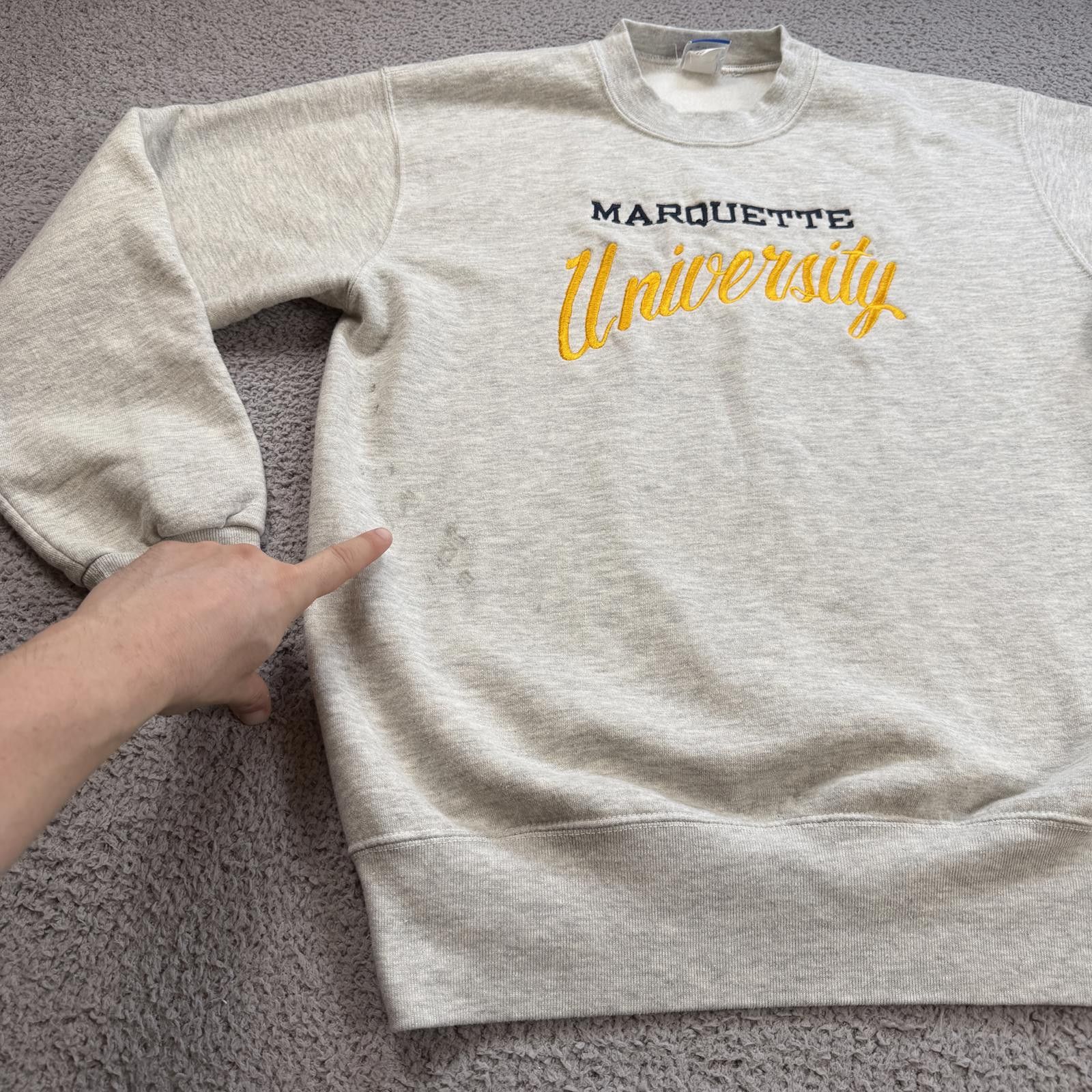 Champion Vintage 90 Champion Marquette University Crewneck Sweatshirt Size US XL / EU 56 / 4 - 8 Thumbnail