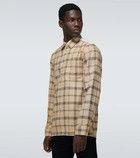 Raf Simons o1y0325 Checked Shirt in Beige/Black Size US M / EU 48-50 / 2 - 4 Thumbnail