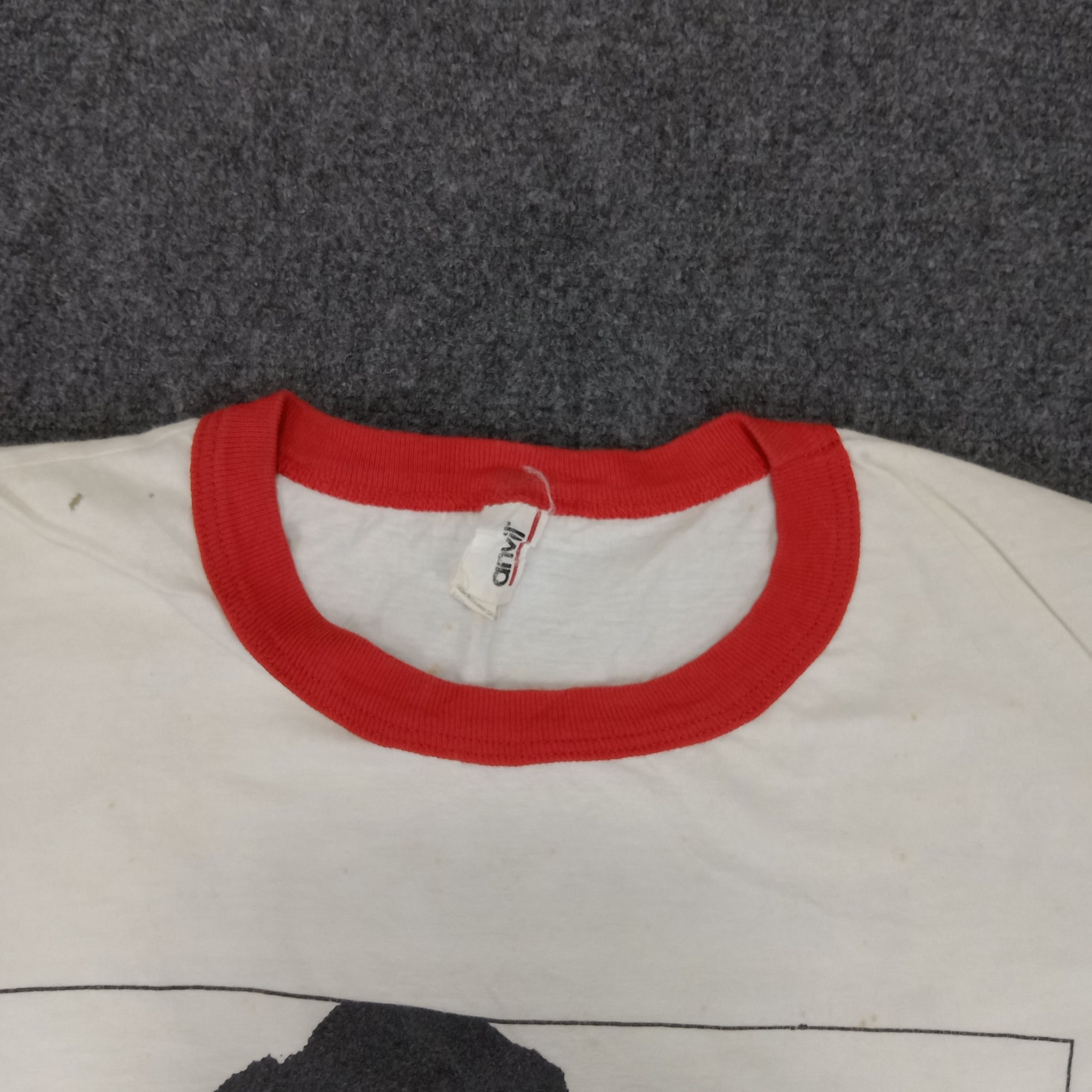 Vintage Pedro Parra American Streetwear Ringer Tshirt Size US L / EU 52-54 / 3 - 3 Thumbnail