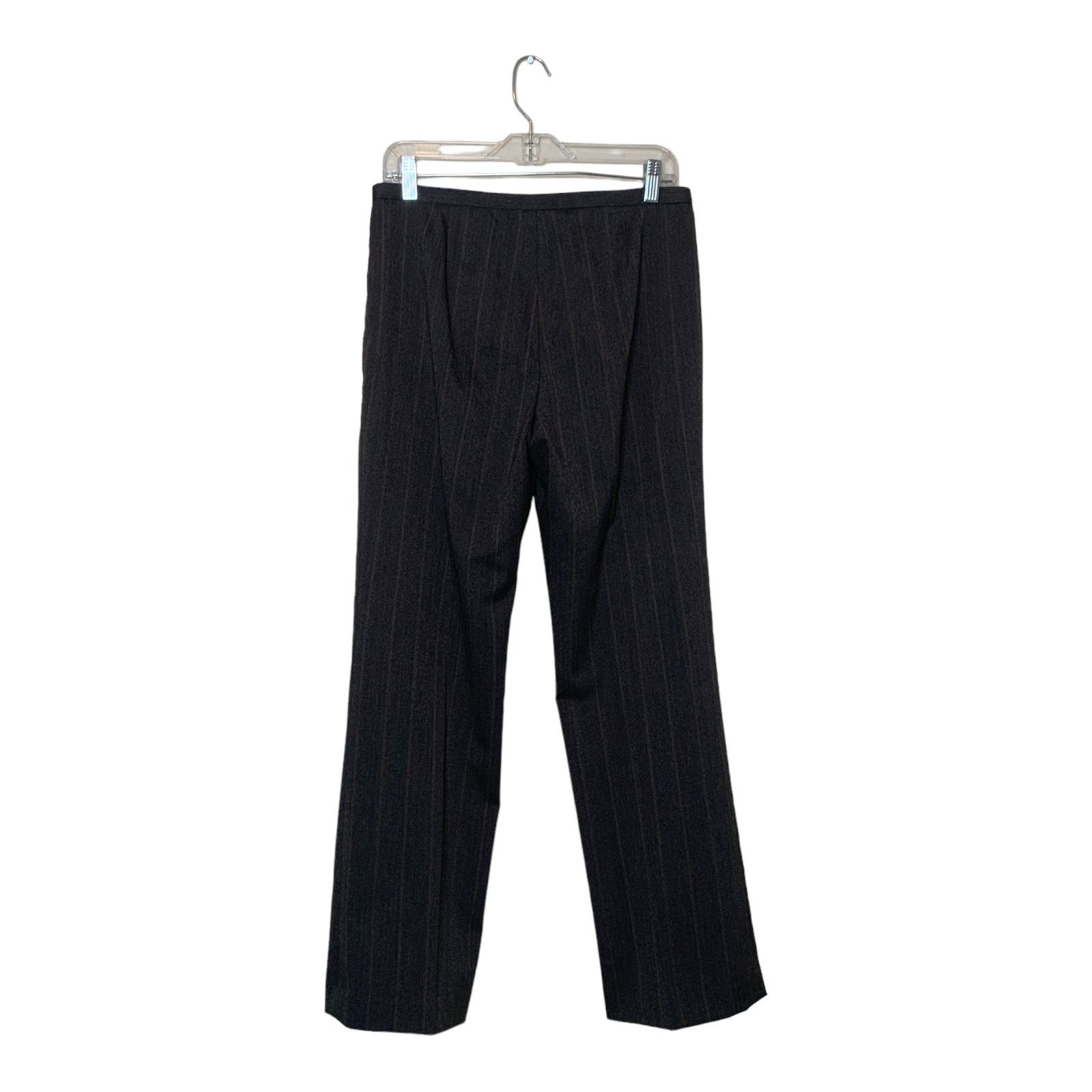 Calvin Klein Calvin Klein gray pinstripes dress pants size 6P Size 31" - 7 Thumbnail