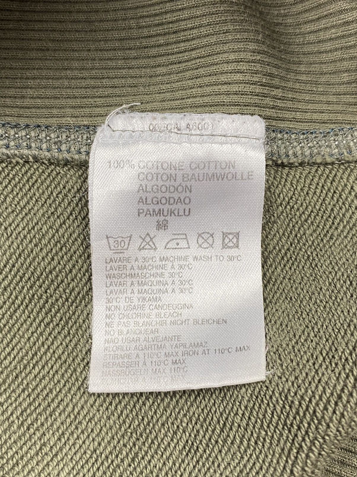 Diesel Y2K Vintage Diesel Khaki Green Spell Out Sweatshirt Size US M / EU 48-50 / 2 - 16 Thumbnail