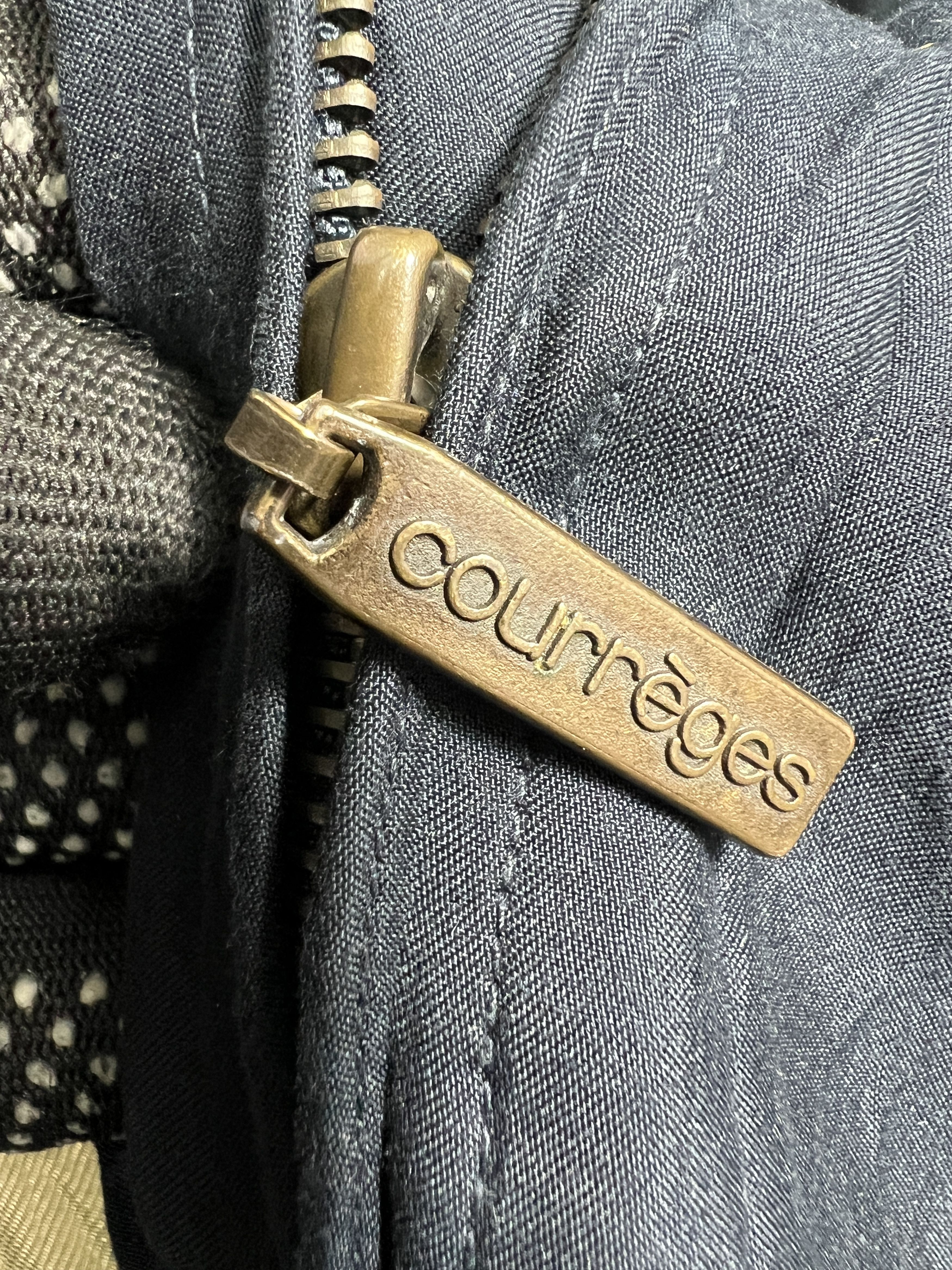 Courreges Courrèges Mini Logo Embroidery Jacket JKA453 Size US XL / EU 56 / 4 - 5 Thumbnail