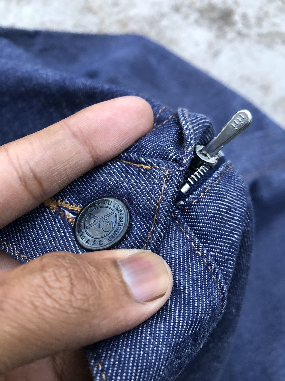 A.P.C. VINTAGE APC WIDE LEG JEANS Size US 29 - 10 Thumbnail