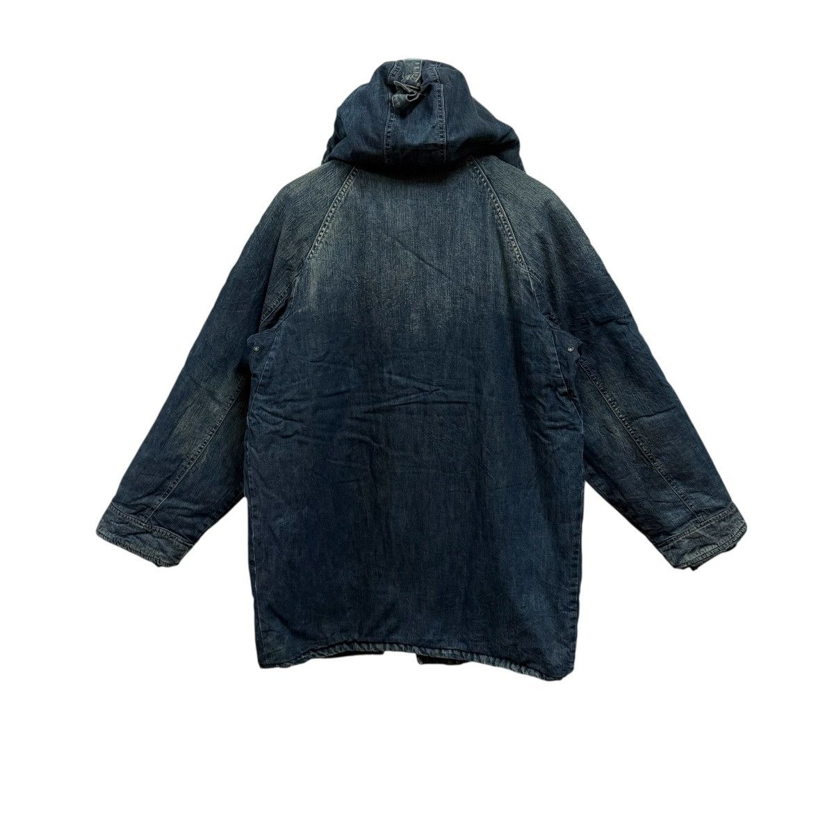 Johnbull Johnbull Fur Hoodie Denim Jacket Size US L / EU 52-54 / 3 - 2 Thumbnail