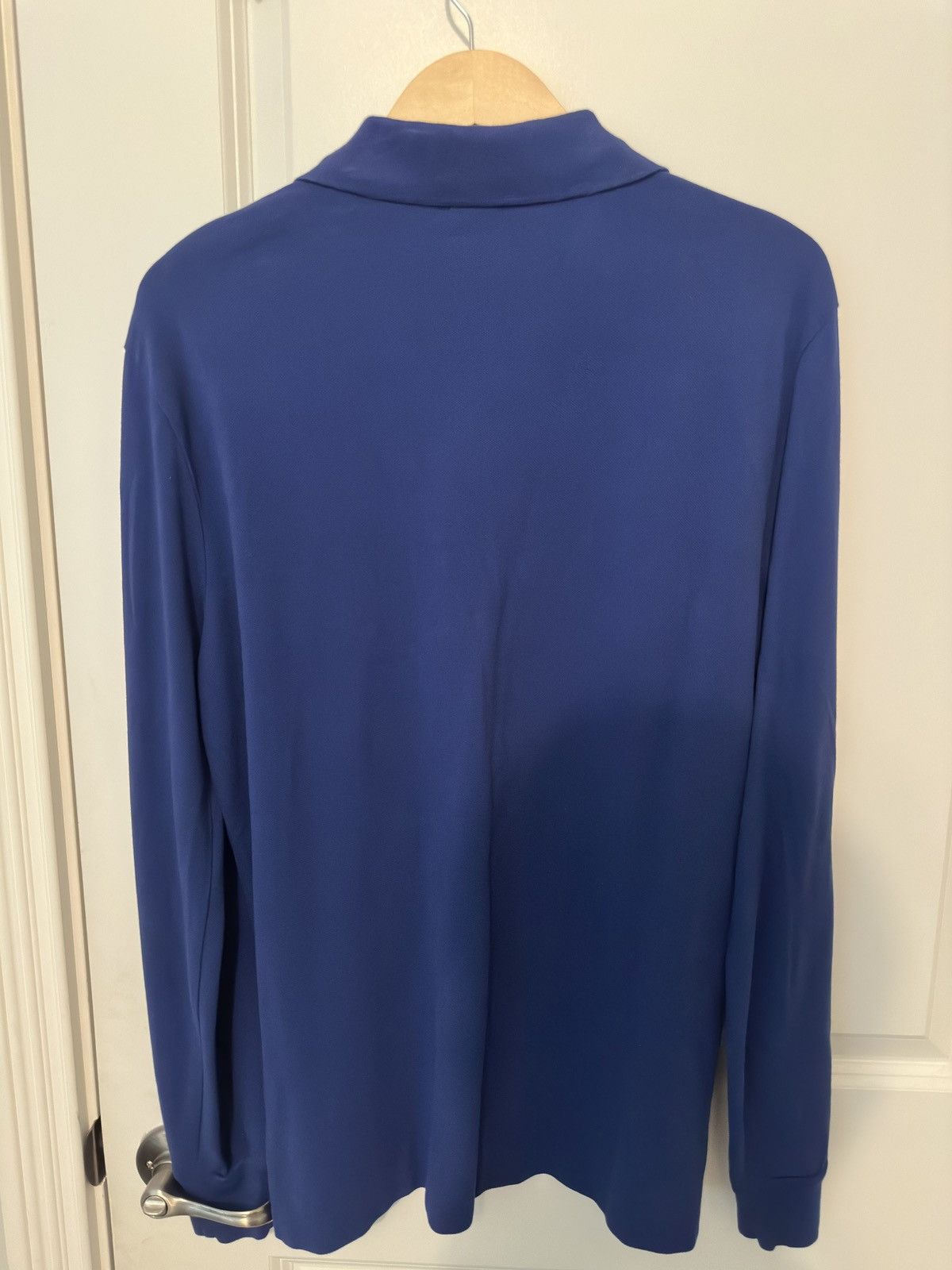 Polo Ralph Lauren Polo Ralph Lauren Blue Rugby Long Sleeve Polo Size US M / EU 48-50 / 2 - 3 Thumbnail